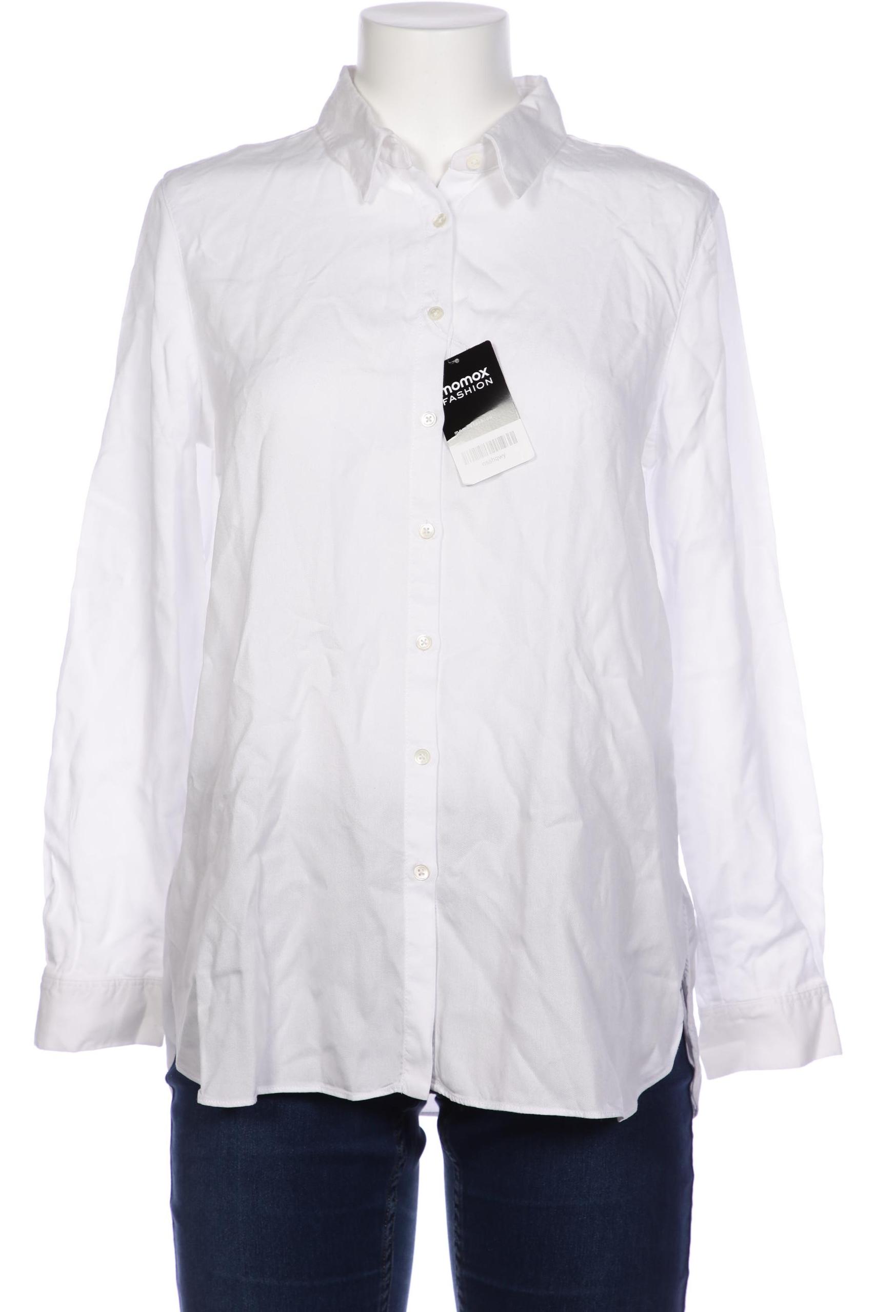 

Massimo Dutti Damen Bluse, weiß, Gr. 40