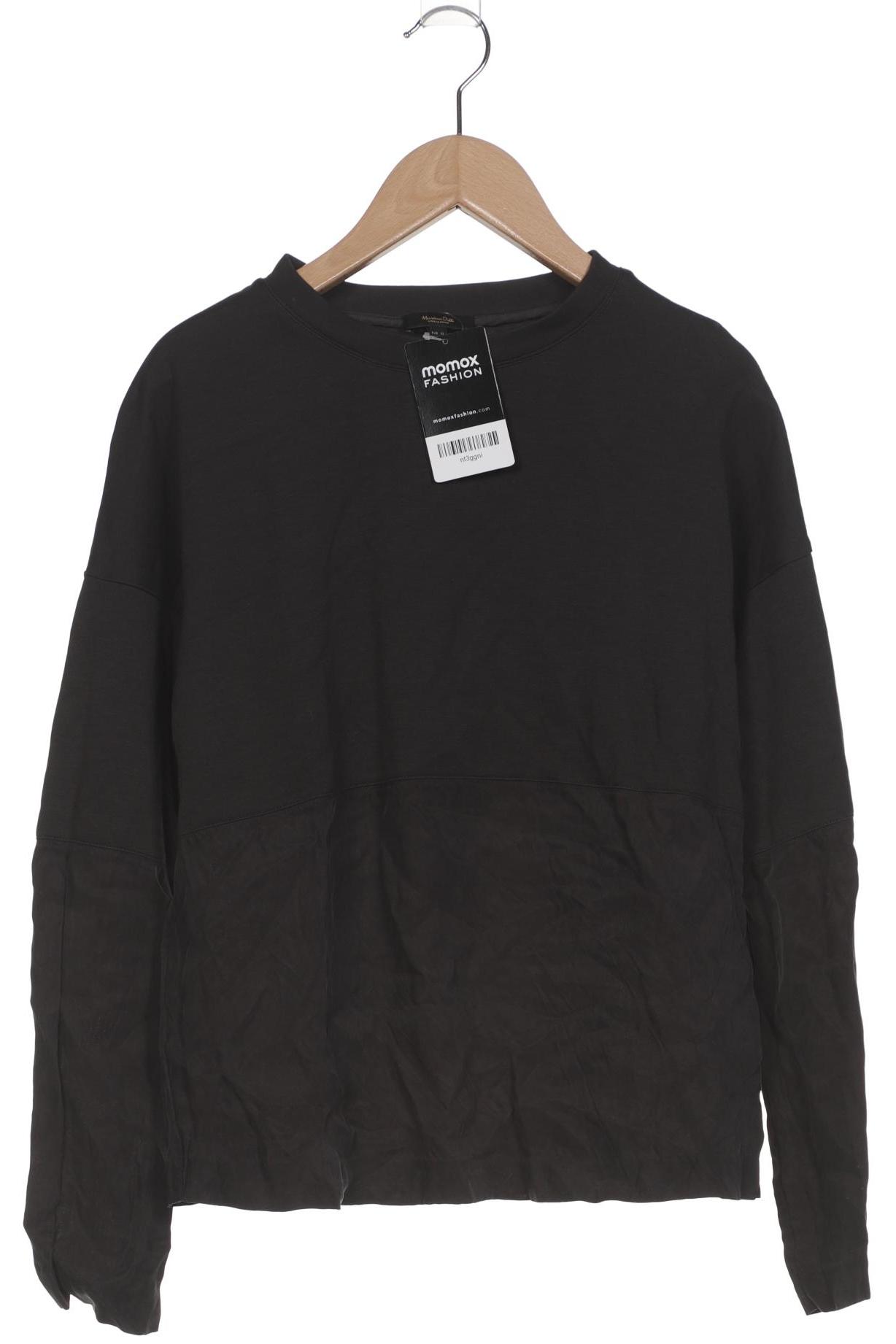 

Massimo Dutti Damen Langarmshirt, grün, Gr. 34