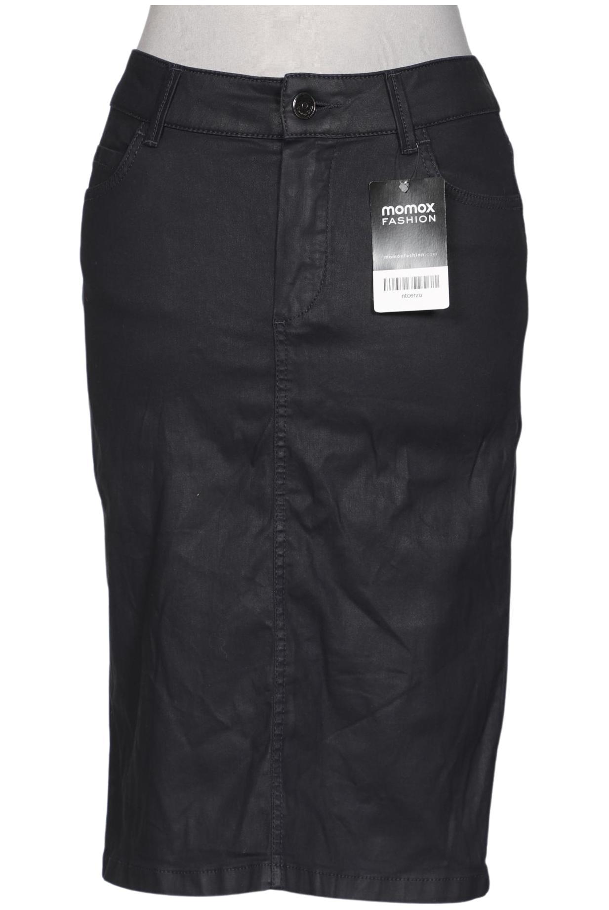 

Massimo Dutti Damen Rock, marineblau, Gr. 34