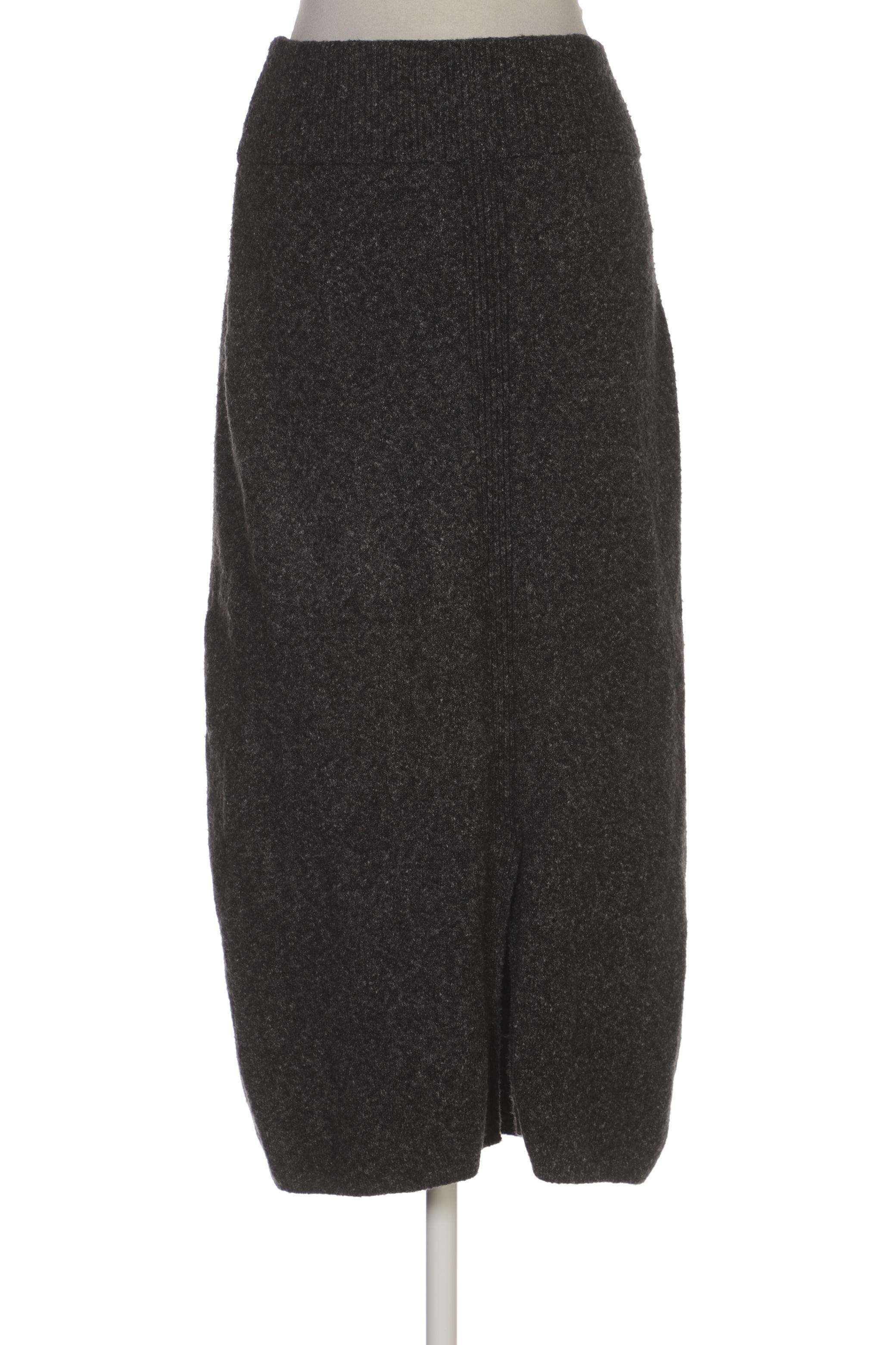 

Massimo Dutti Damen Rock, grau, Gr. 38