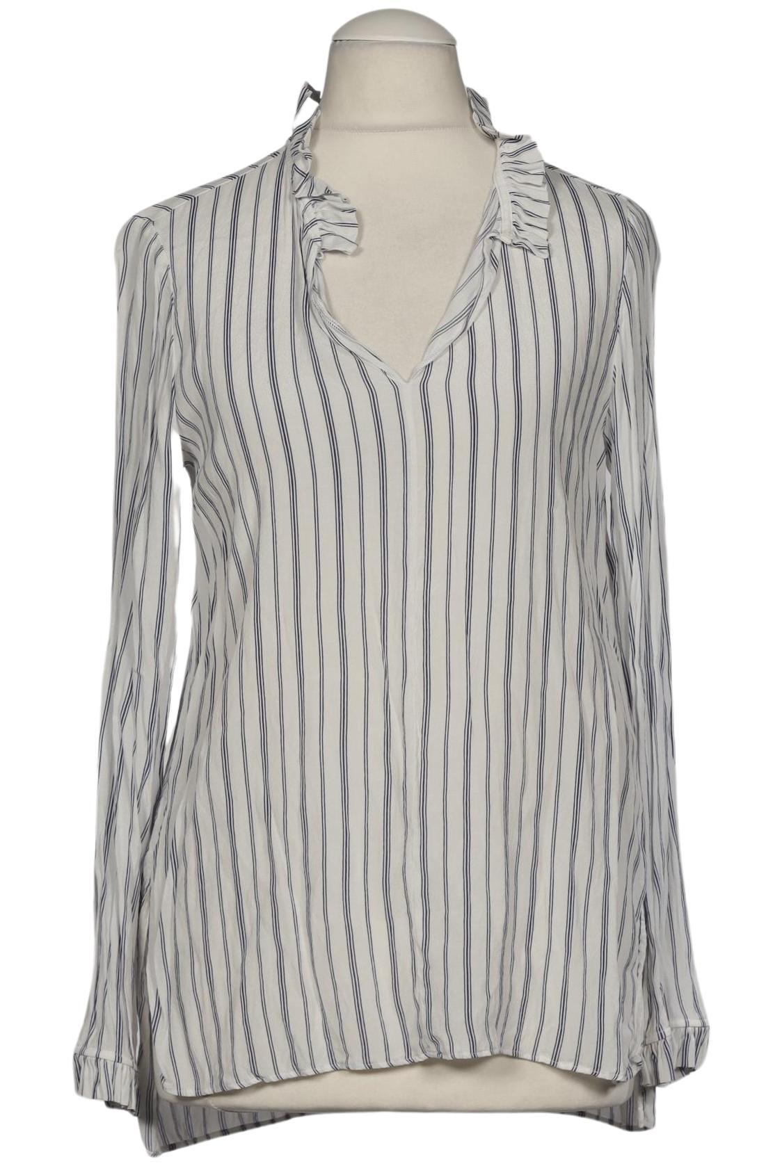 

Massimo Dutti Damen Bluse, weiß, Gr. 36
