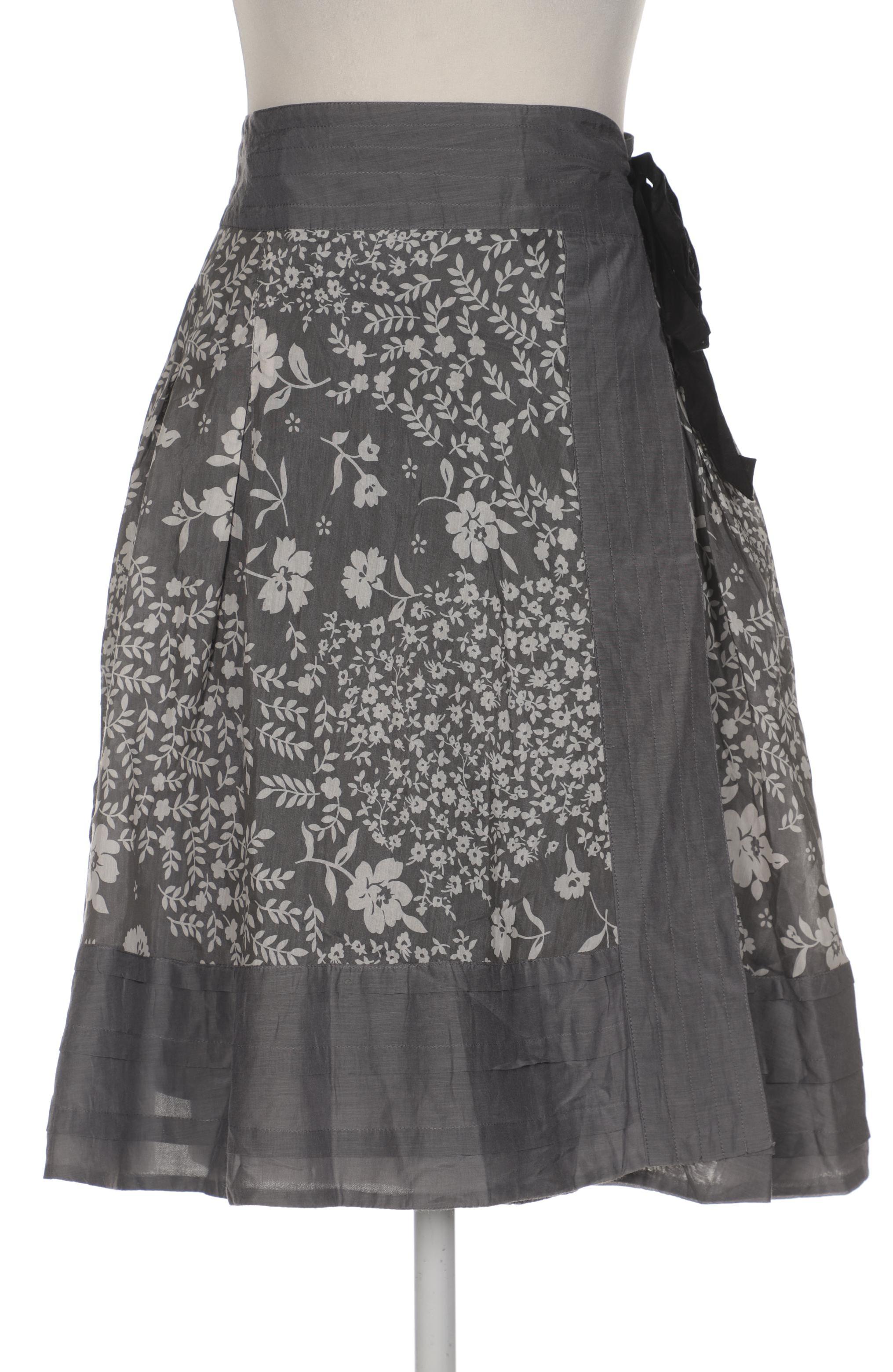 

Massimo Dutti Damen Rock, grau, Gr. 38