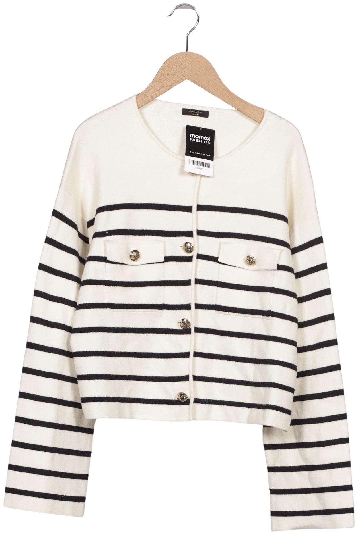 

Massimo Dutti Damen Strickjacke, beige, Gr. 42
