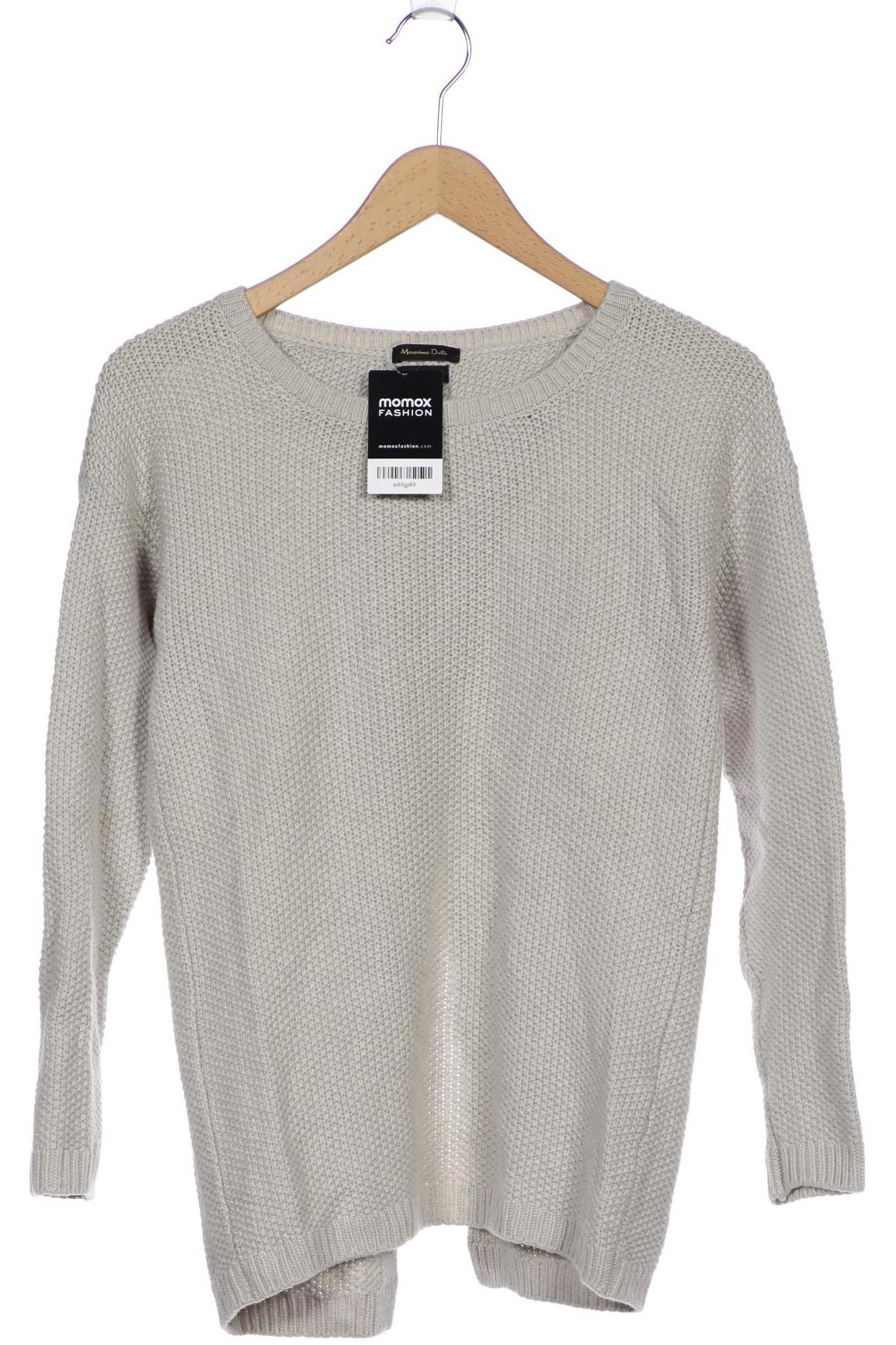

Massimo Dutti Damen Pullover, grau, Gr. 36