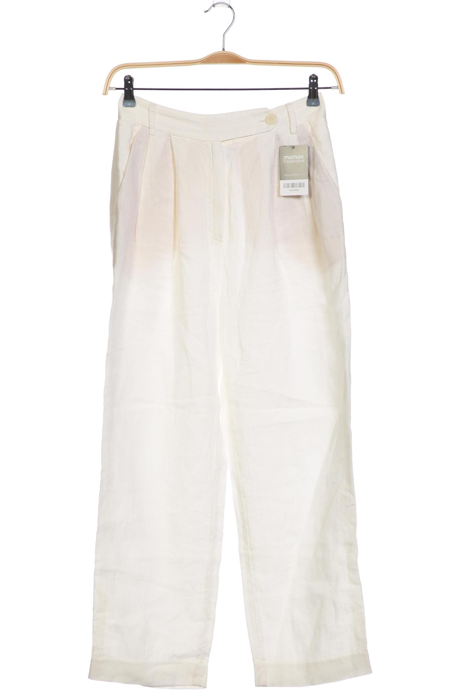 

Massimo Dutti Damen Stoffhose, weiß, Gr. 36