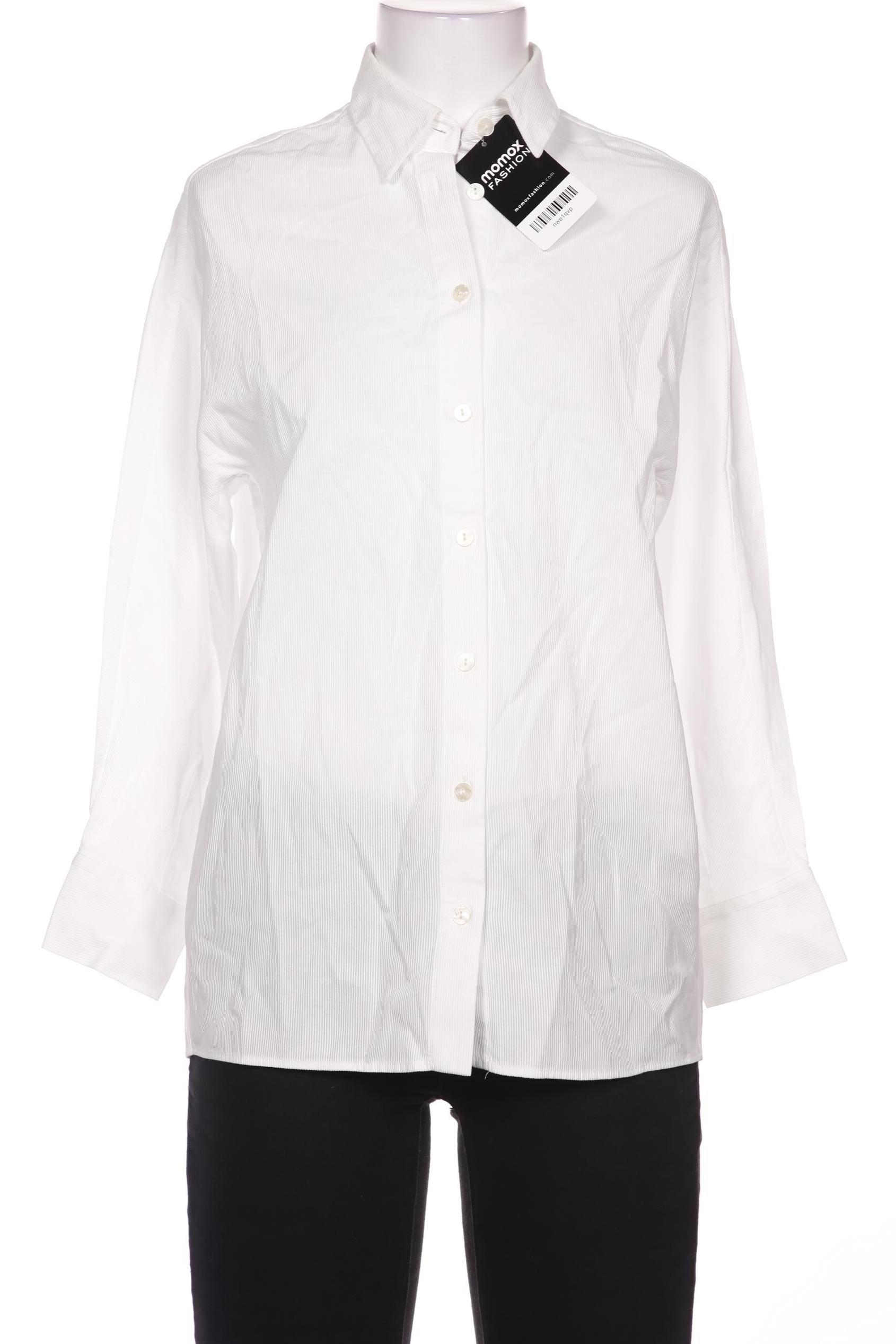 

Massimo Dutti Damen Bluse, weiß, Gr. 34