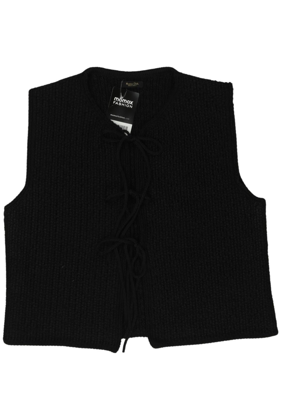

Massimo Dutti Damen Weste, schwarz, Gr. 38