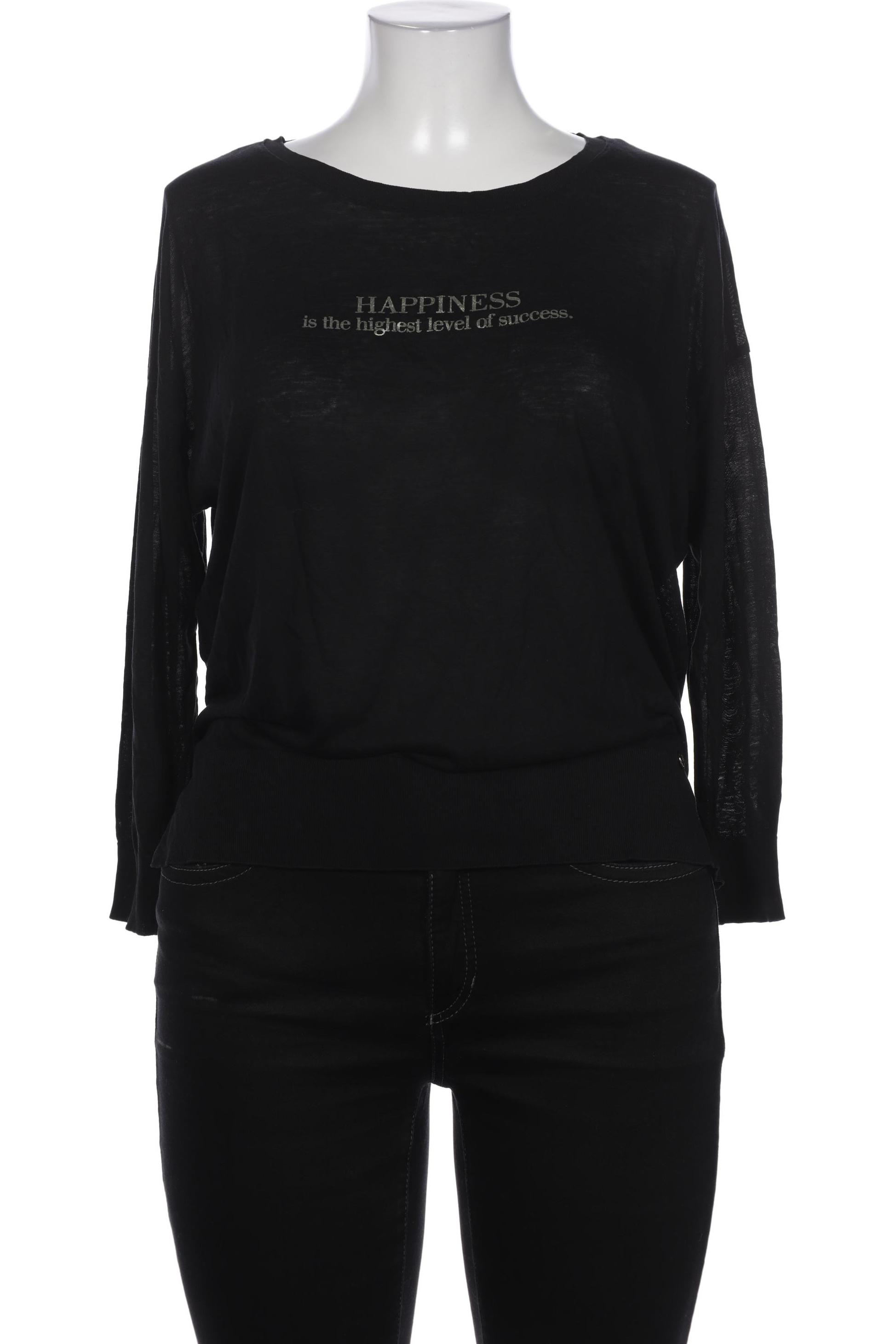 

Massimo Dutti Damen Langarmshirt, schwarz, Gr. 42