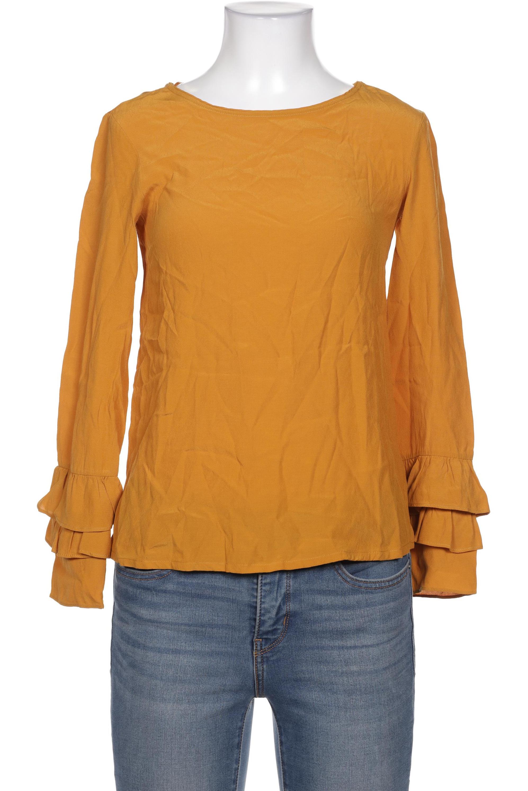 

Massimo Dutti Damen Bluse, orange, Gr. 34