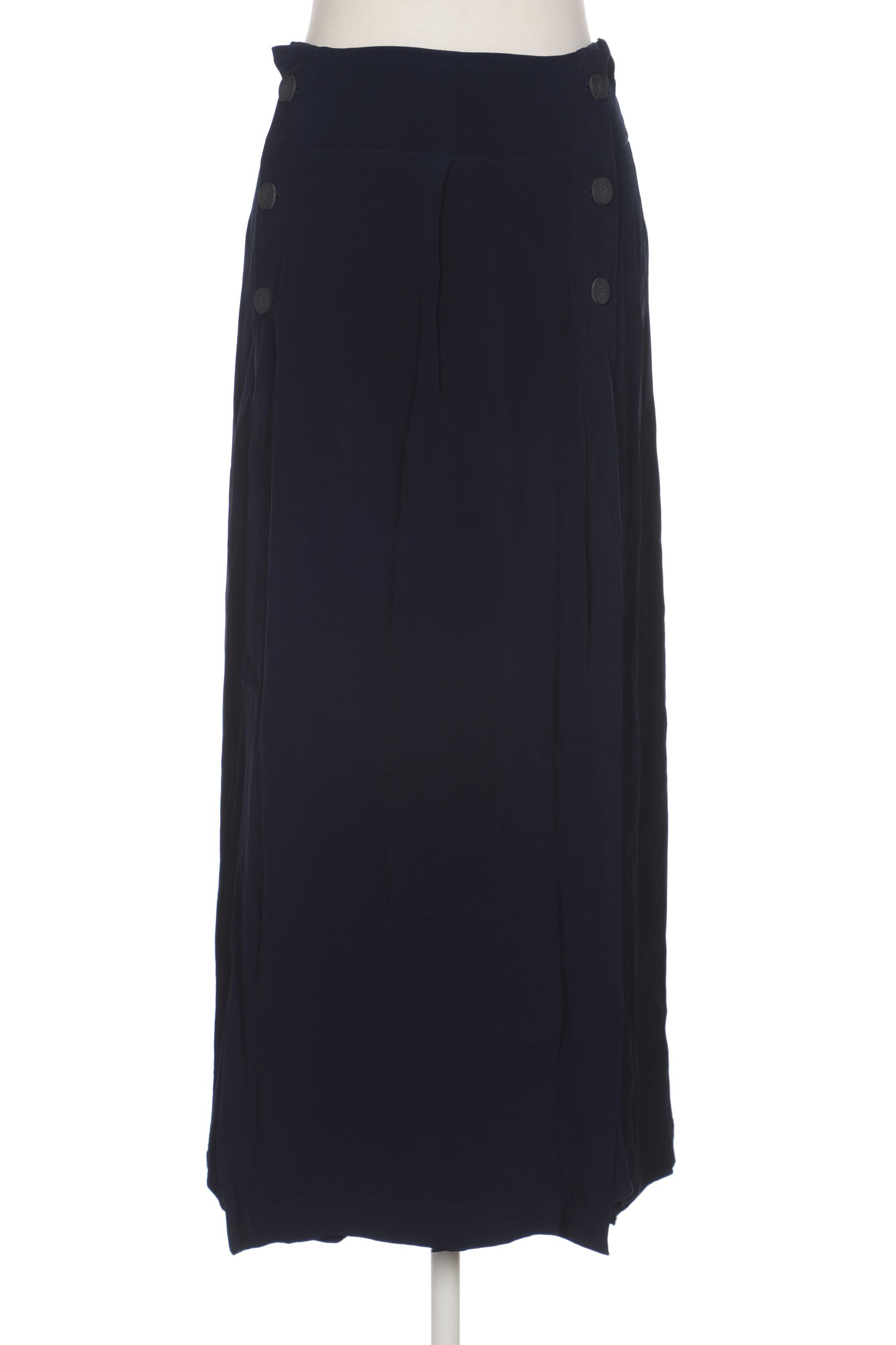 

Massimo Dutti Damen Rock, marineblau, Gr. 36