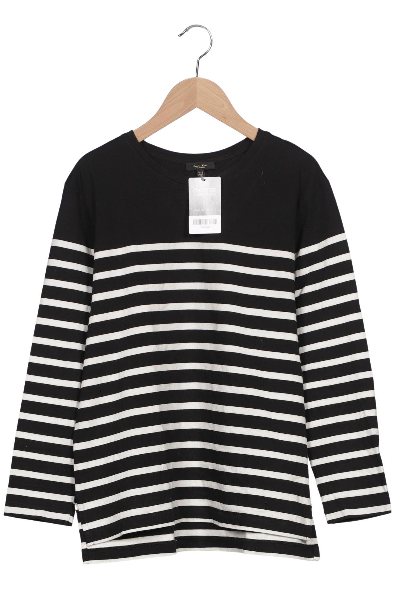 

Massimo Dutti Damen Langarmshirt, schwarz, Gr. 36