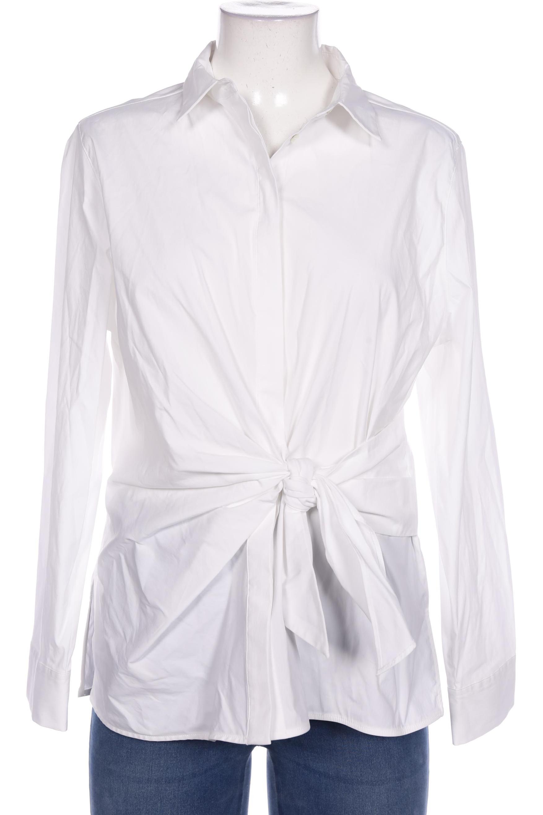 

Massimo Dutti Damen Bluse, weiß, Gr. 38