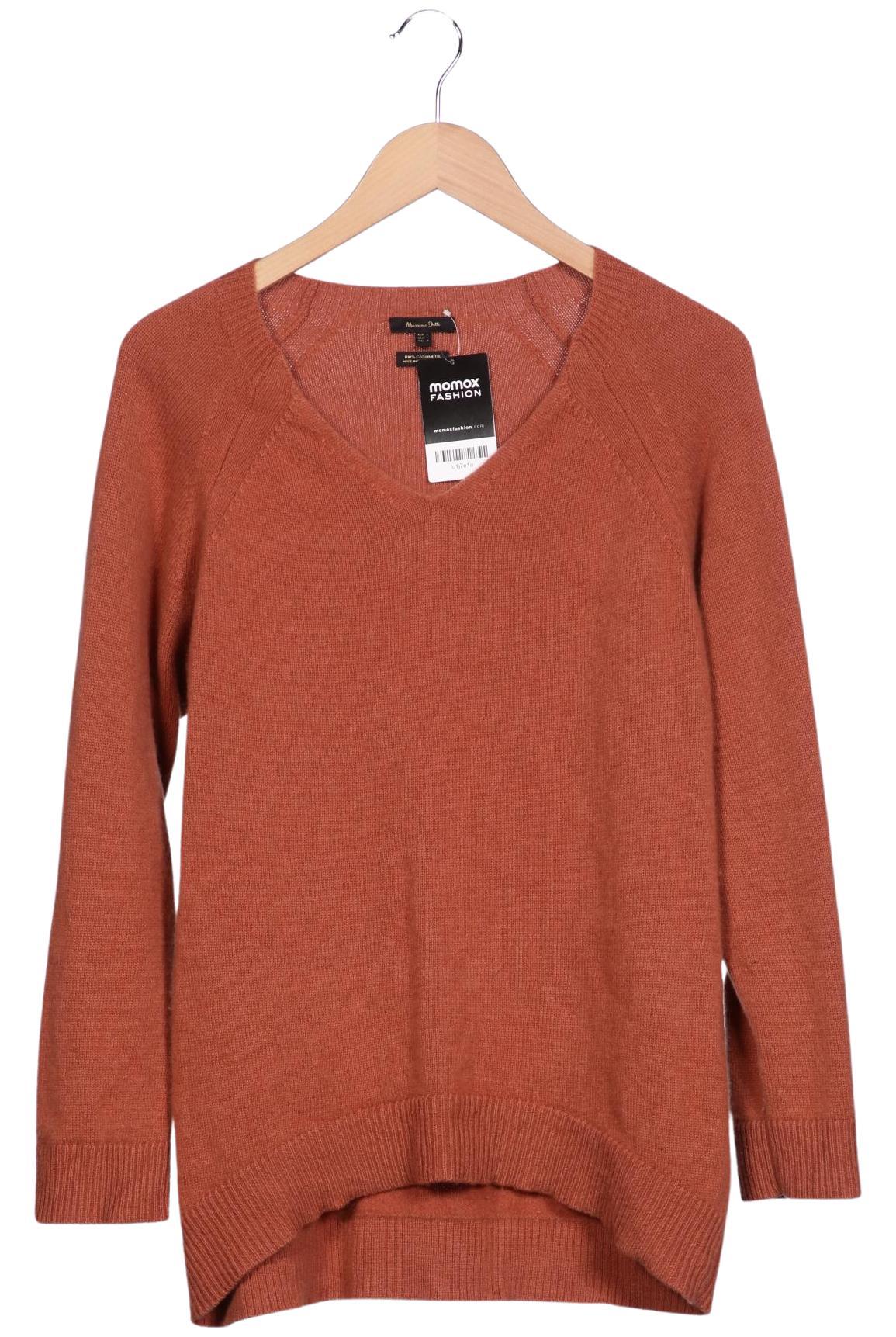 

Massimo Dutti Damen Pullover, orange, Gr. 42