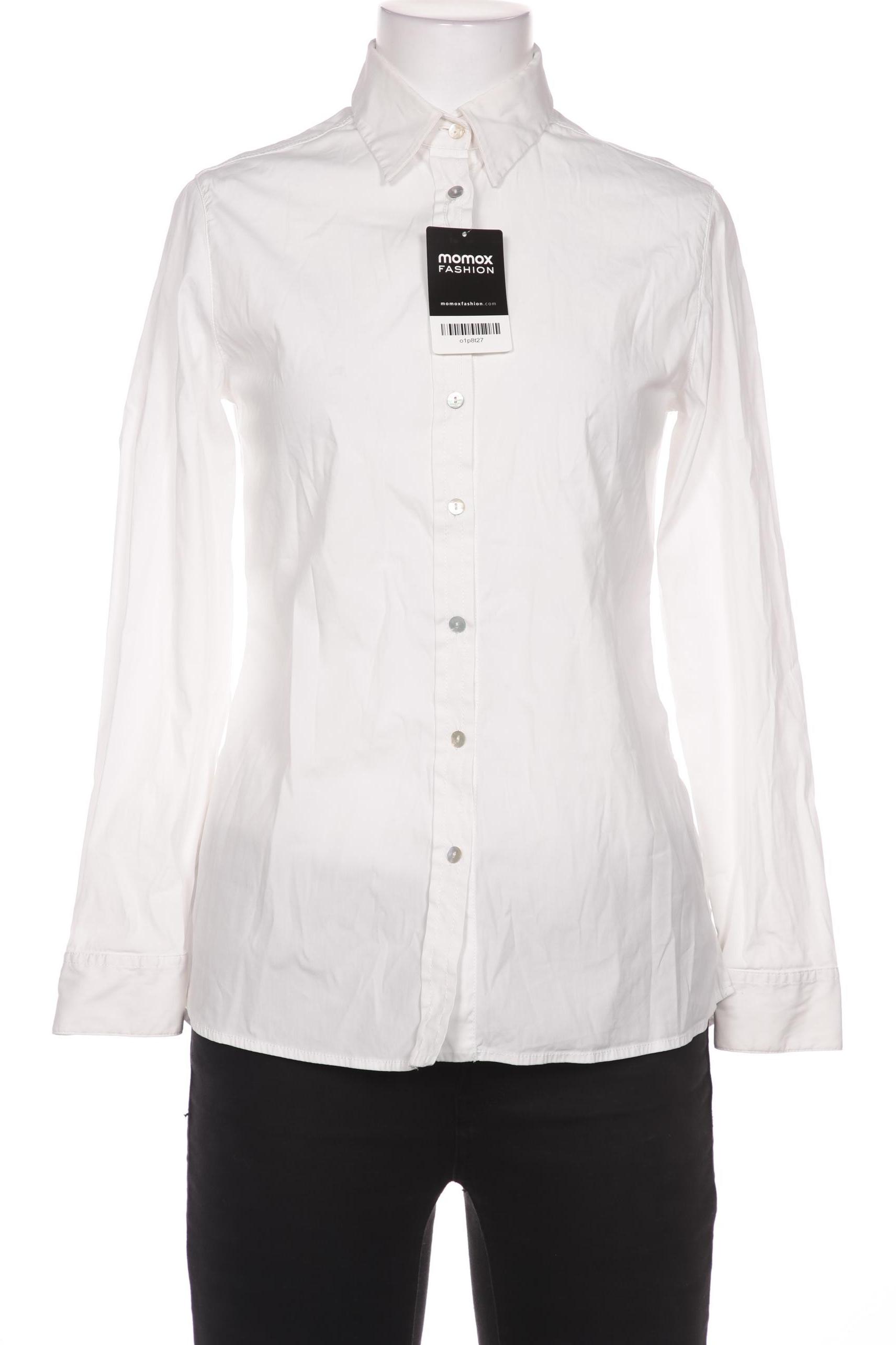 

Massimo Dutti Damen Bluse, weiß, Gr. 36