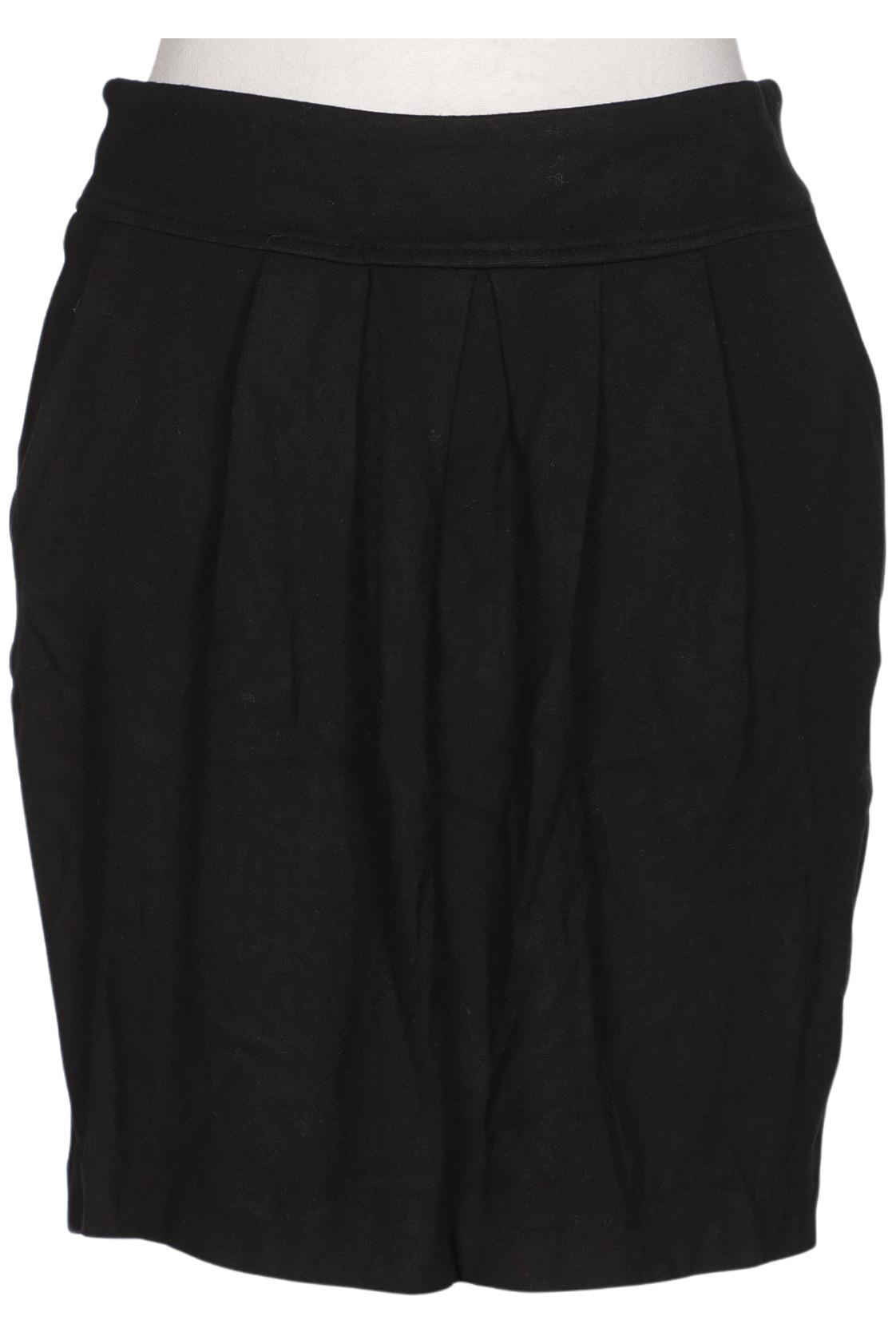 

Massimo Dutti Damen Rock, schwarz, Gr. 36