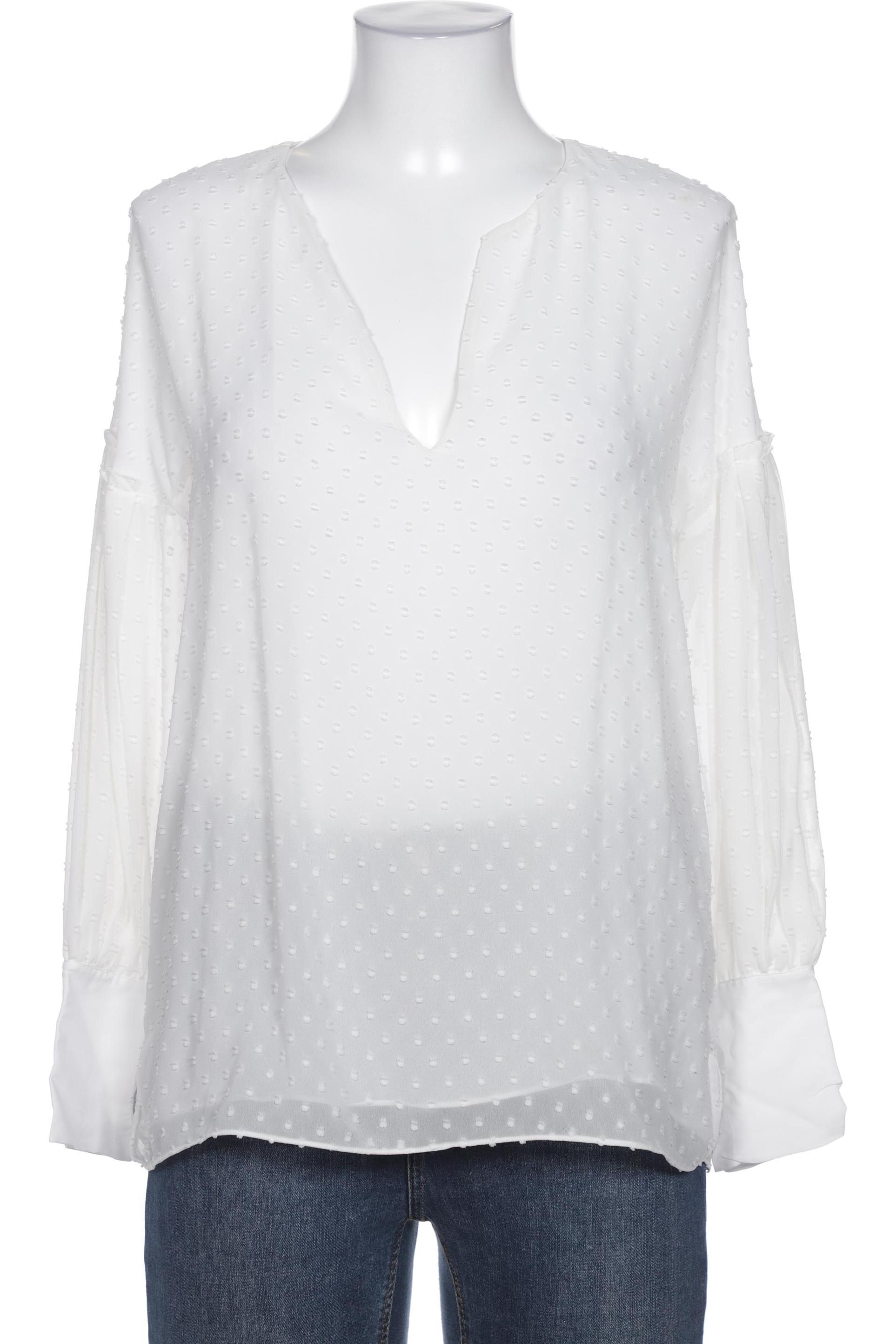 

Massimo Dutti Damen Bluse, weiß, Gr. 38