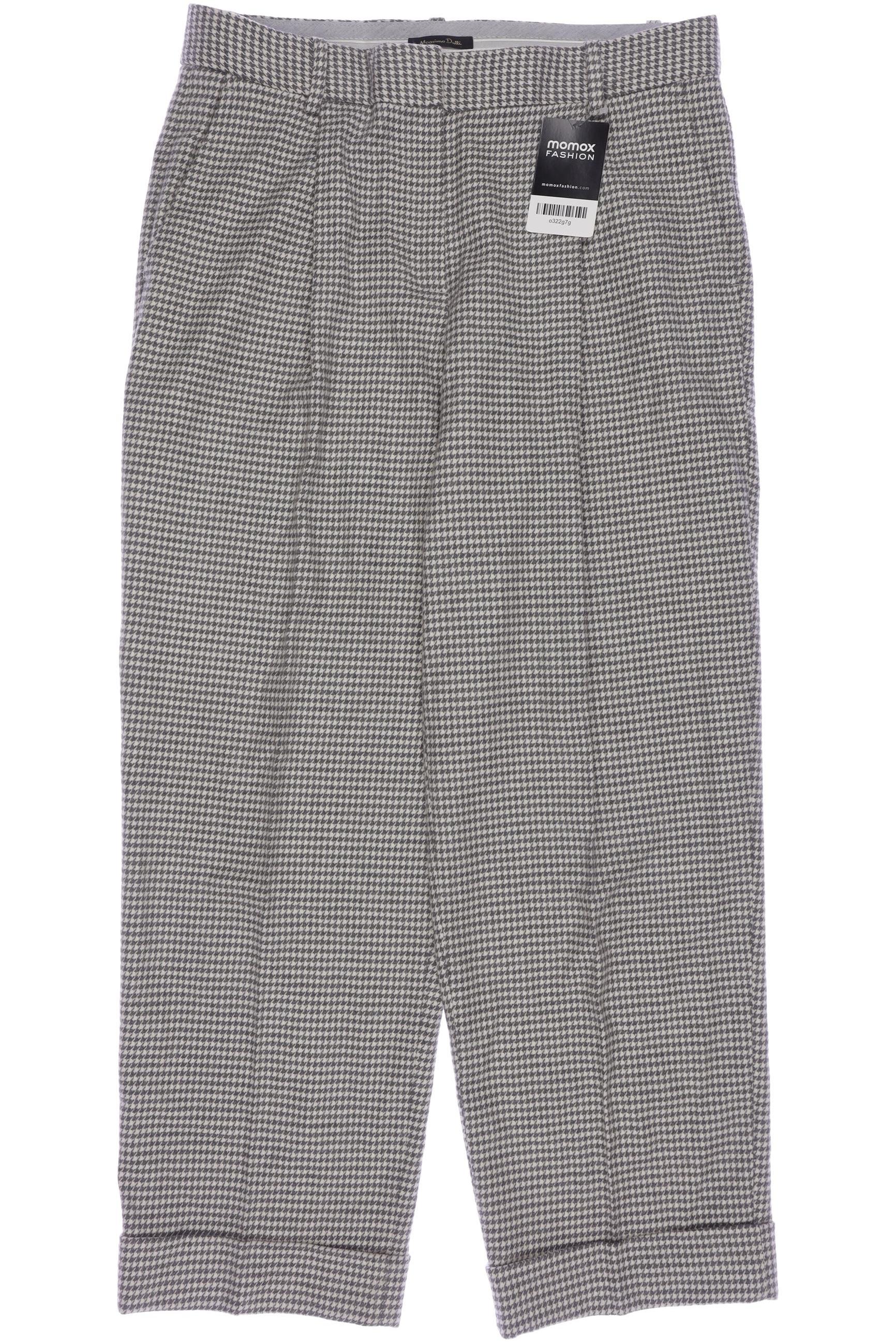 

Massimo Dutti Damen Stoffhose, grau, Gr. 40