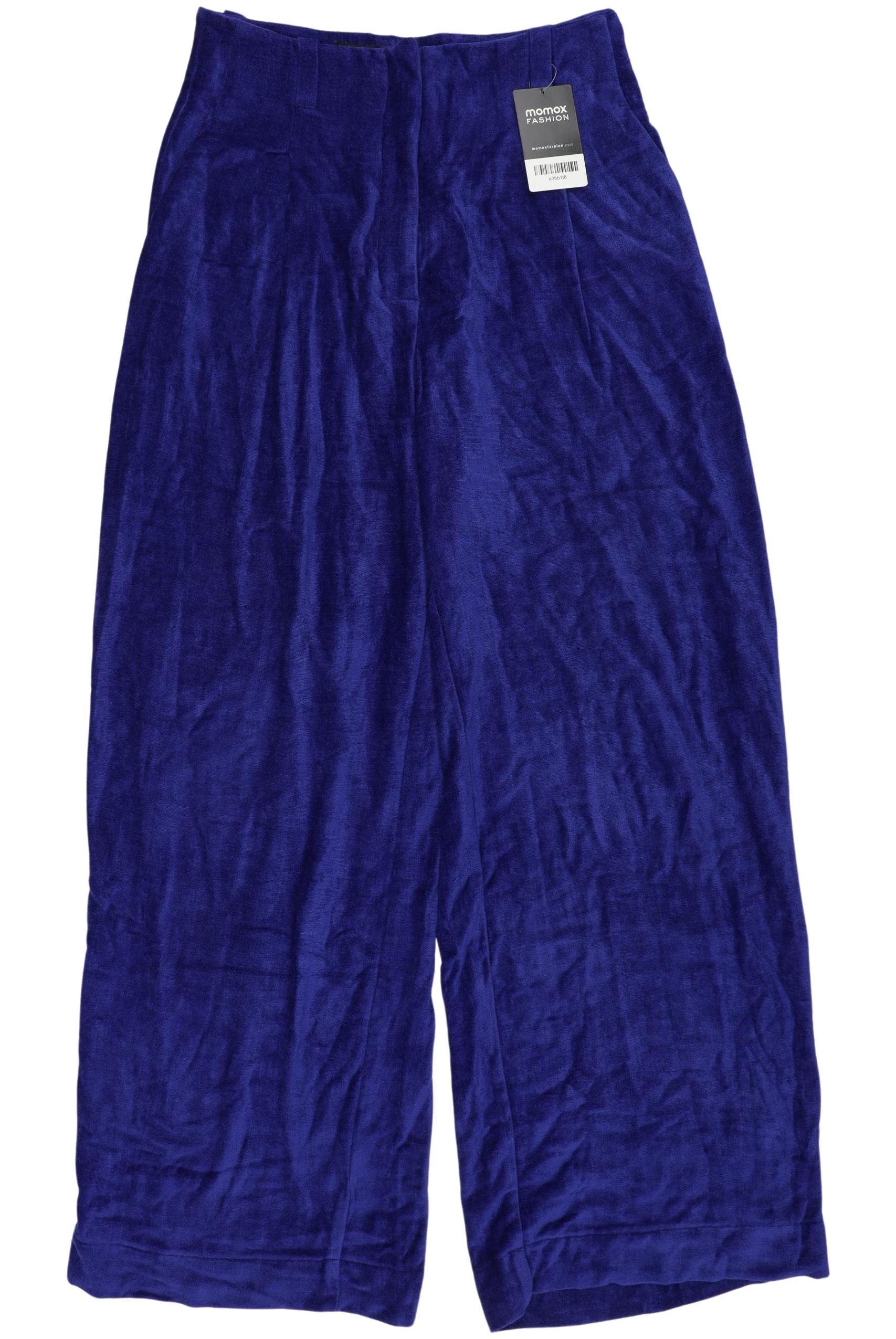 

Massimo Dutti Damen Stoffhose, blau, Gr. 40