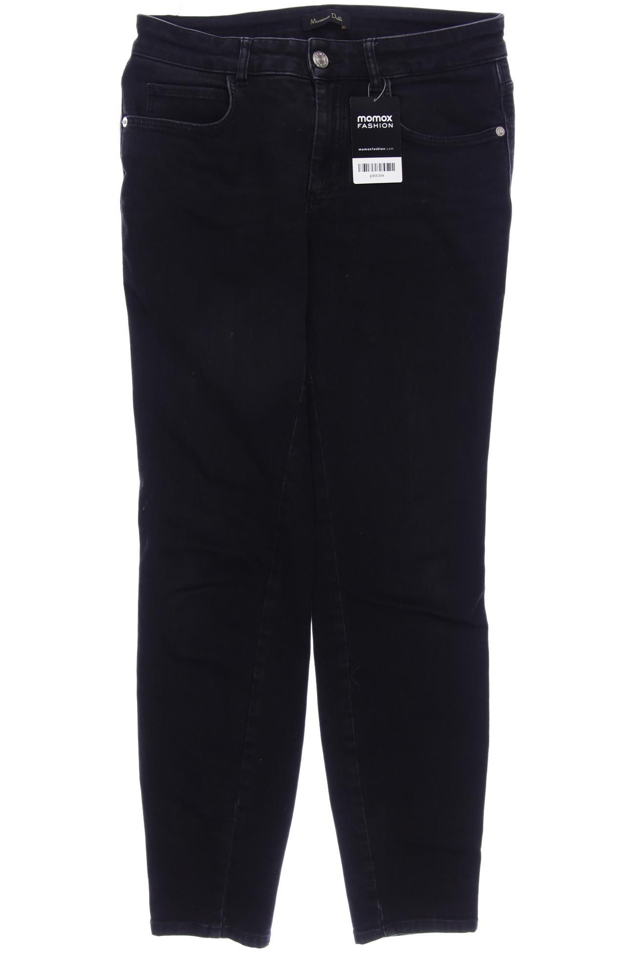 

Massimo Dutti Damen Jeans, schwarz
