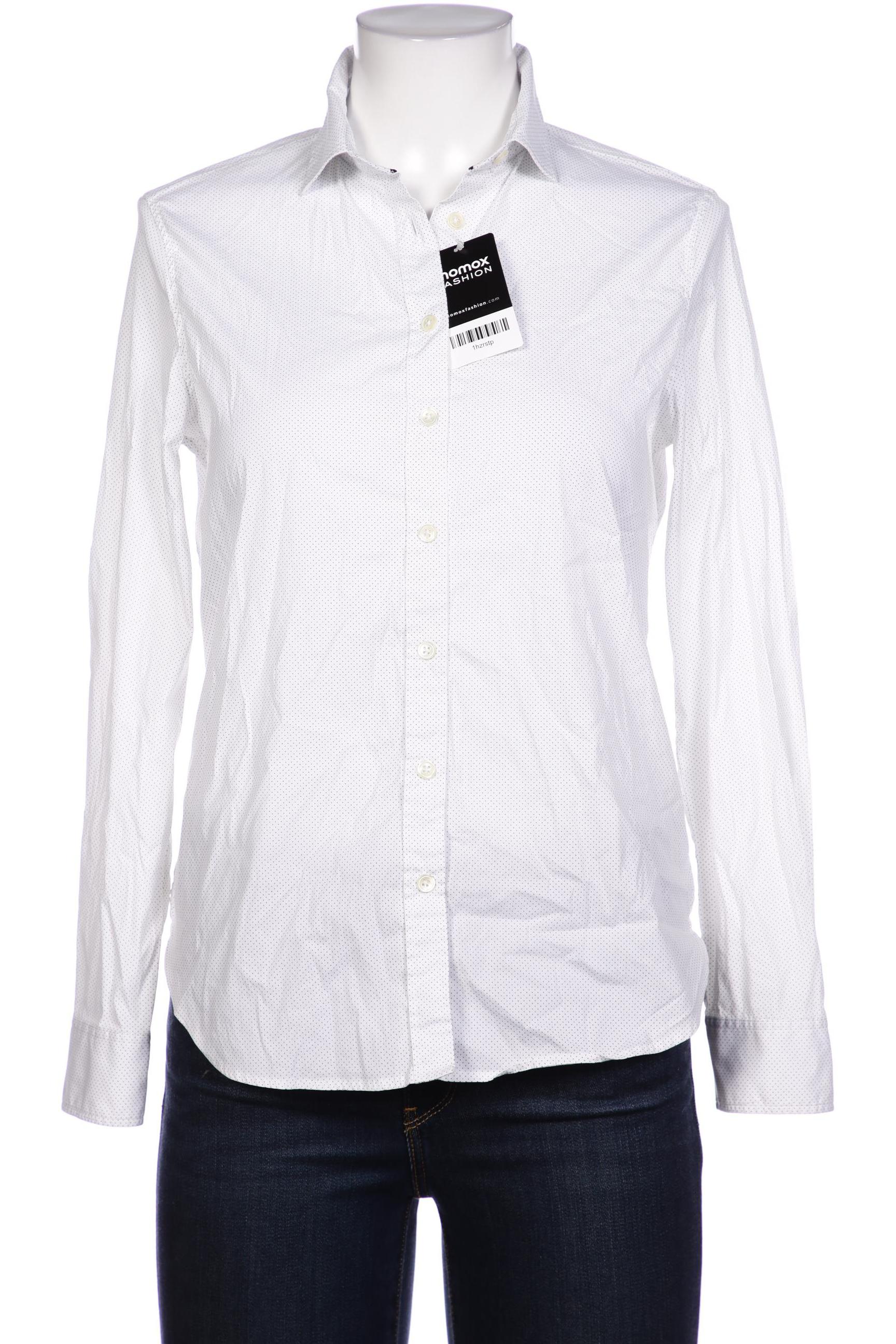 

Massimo Dutti Damen Bluse, weiß, Gr. 40
