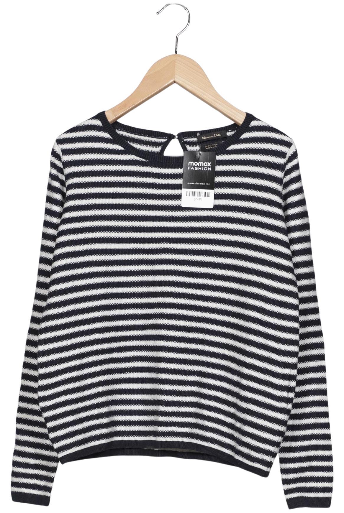 

Massimo Dutti Damen Pullover, marineblau, Gr. 36