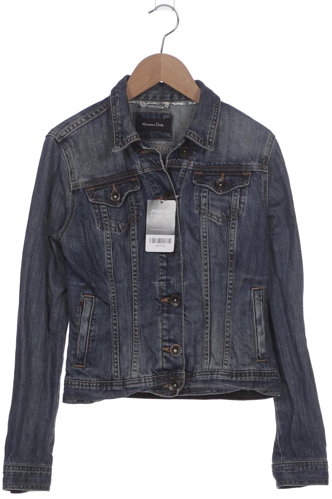 

Massimo Dutti Damen Jacke, marineblau, Gr. 36