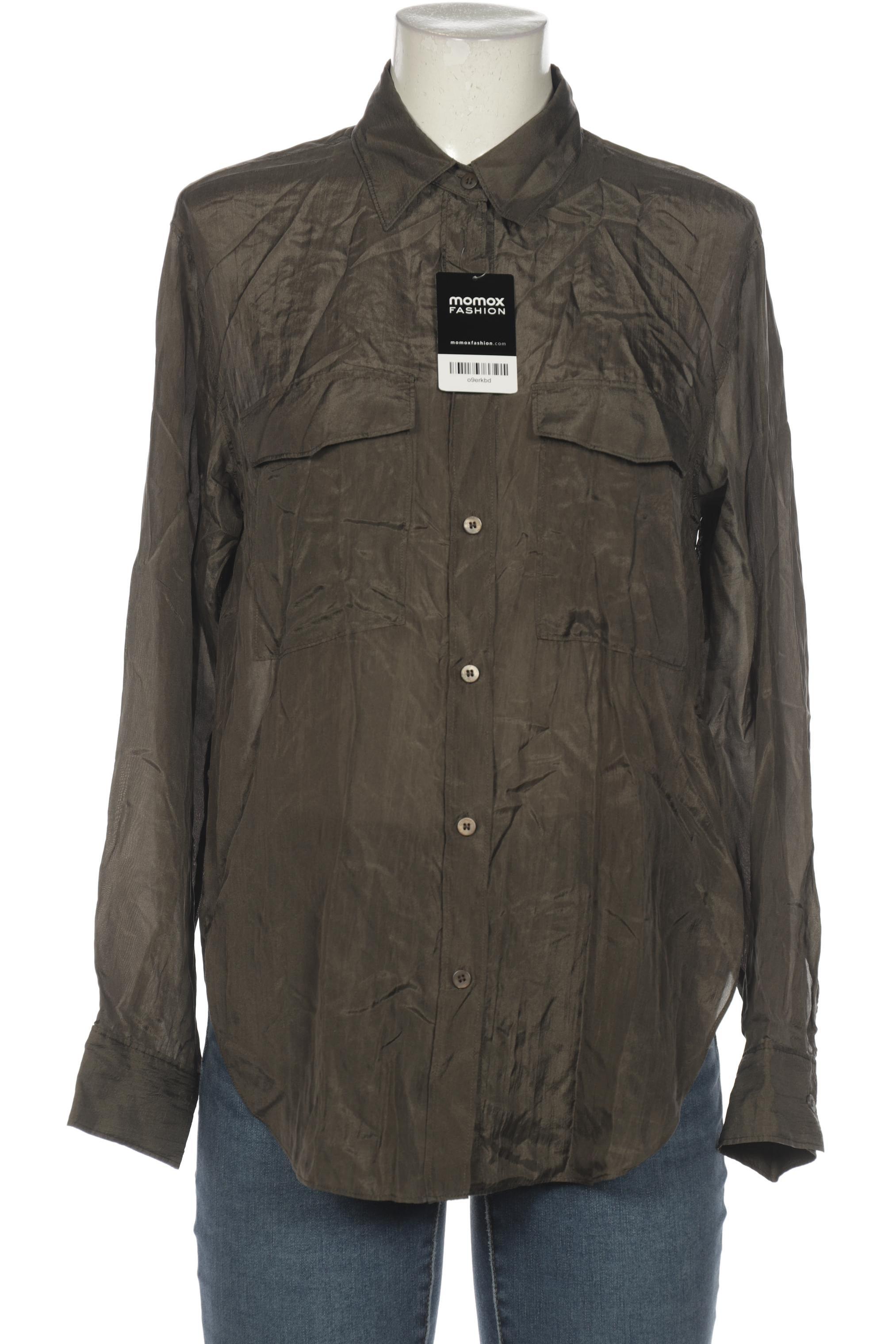 

Massimo Dutti Damen Bluse, grün, Gr. 38