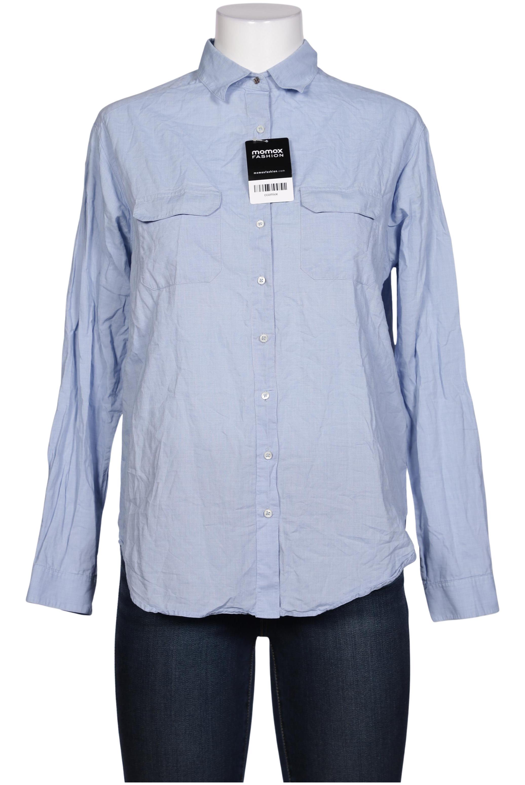 

Massimo Dutti Damen Bluse, hellblau, Gr. 42