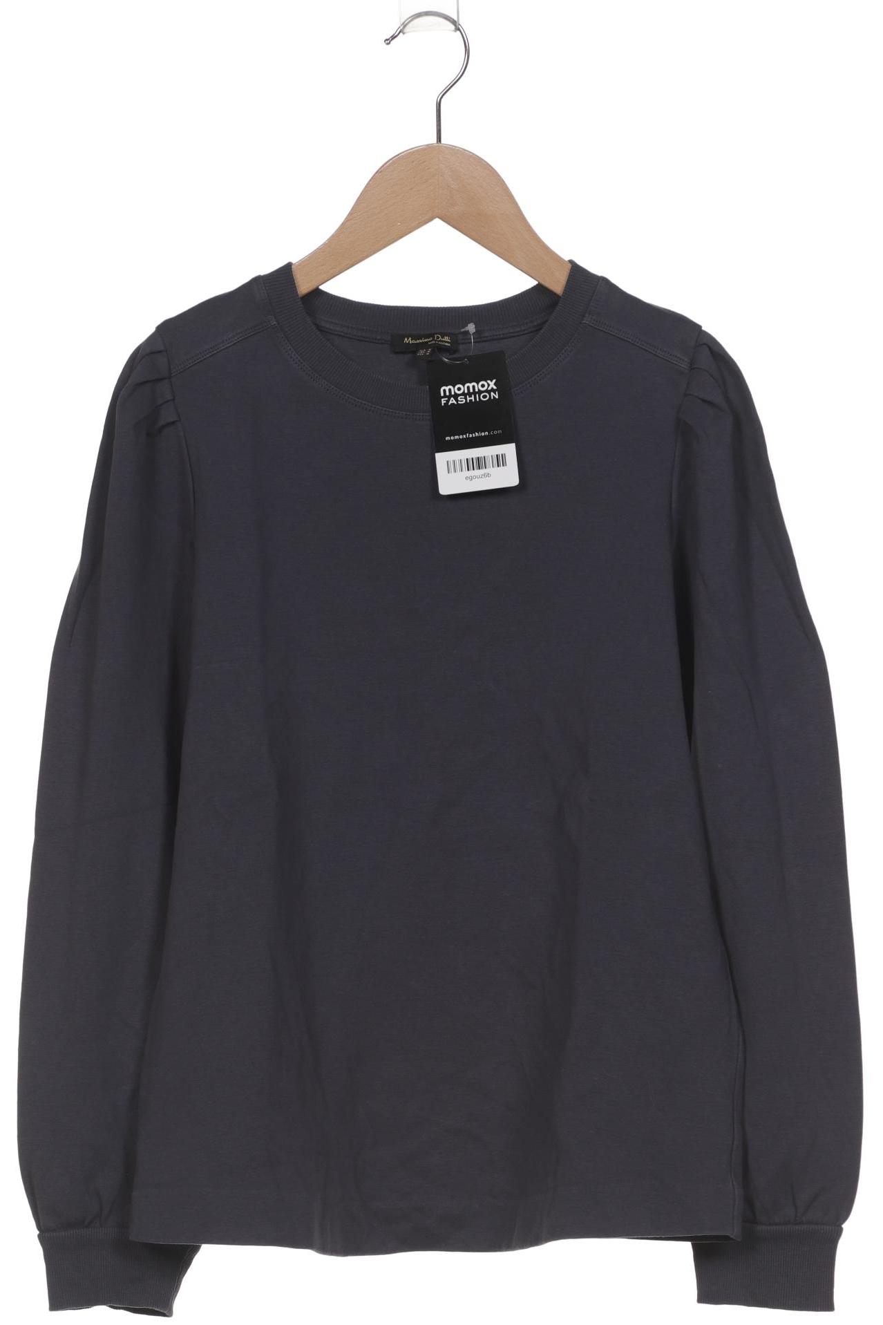 

Massimo Dutti Damen Sweatshirt, marineblau, Gr. 38