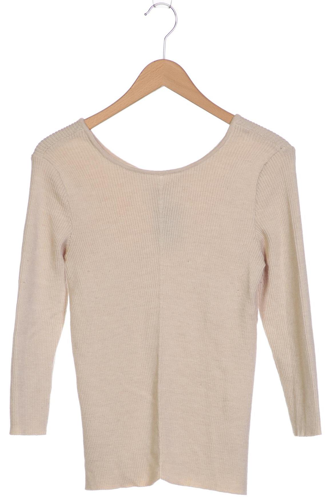 

Massimo Dutti Damen Pullover, cremeweiß, Gr. 42