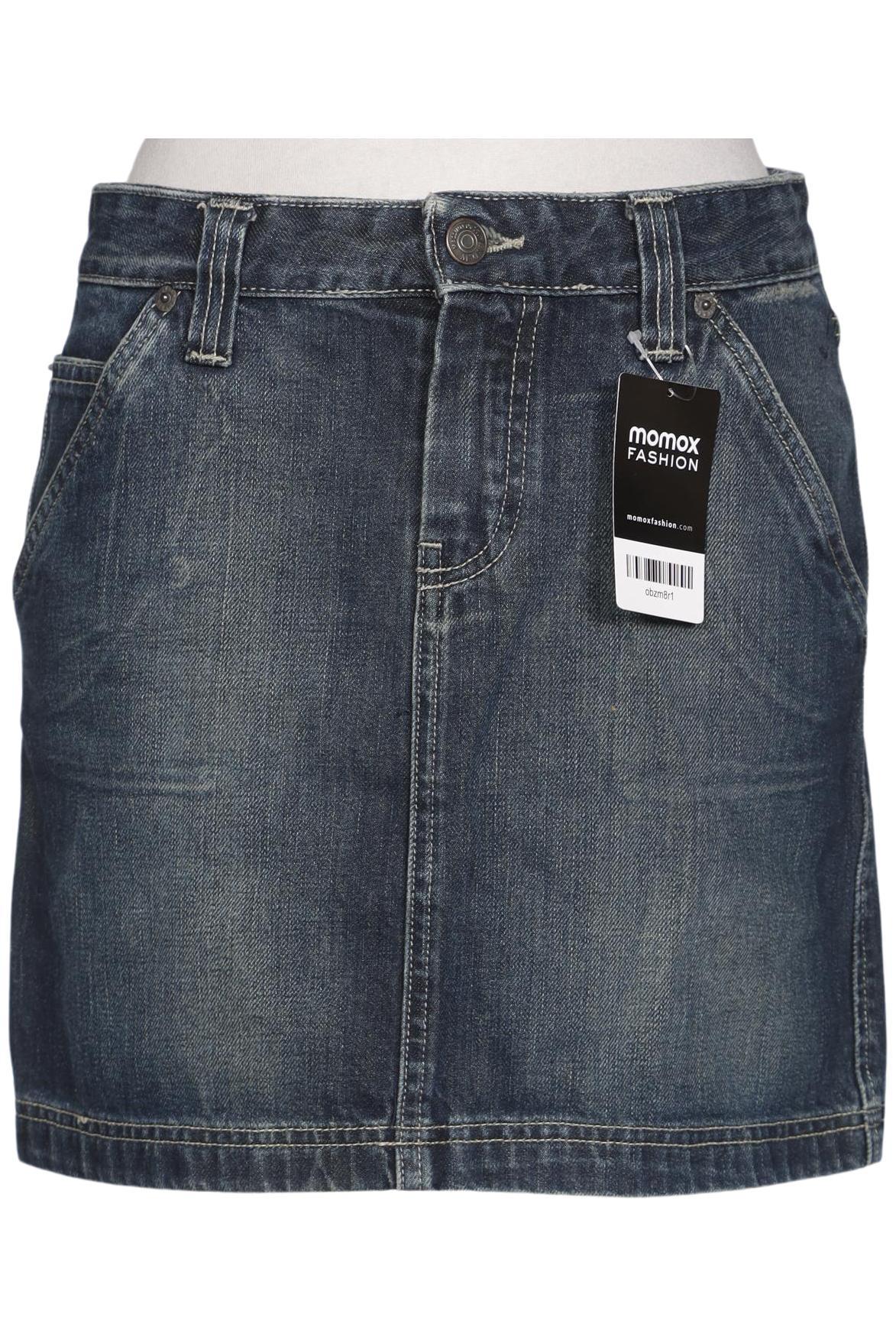 

Massimo Dutti Damen Rock, blau, Gr. 28