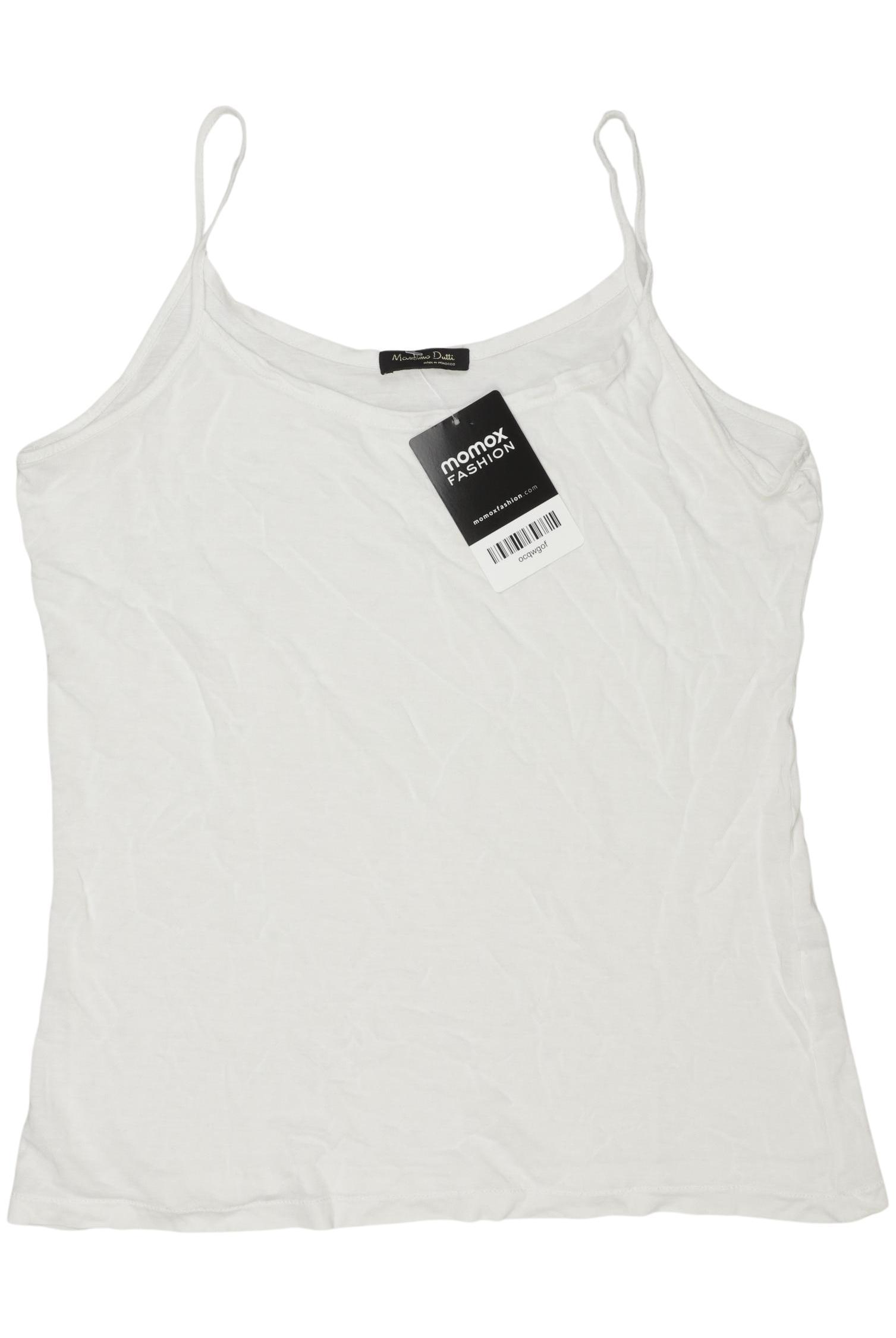 

Massimo Dutti Damen Top, weiß, Gr. 34
