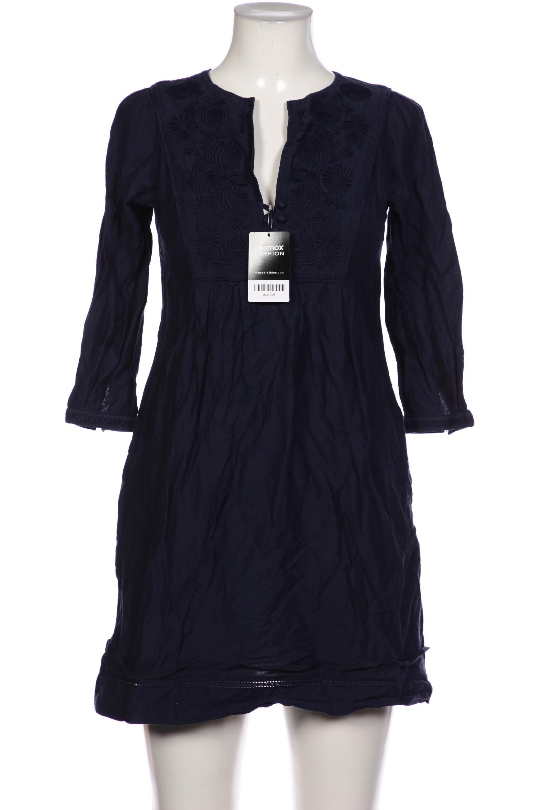 

Massimo Dutti Damen Bluse, marineblau, Gr. 38