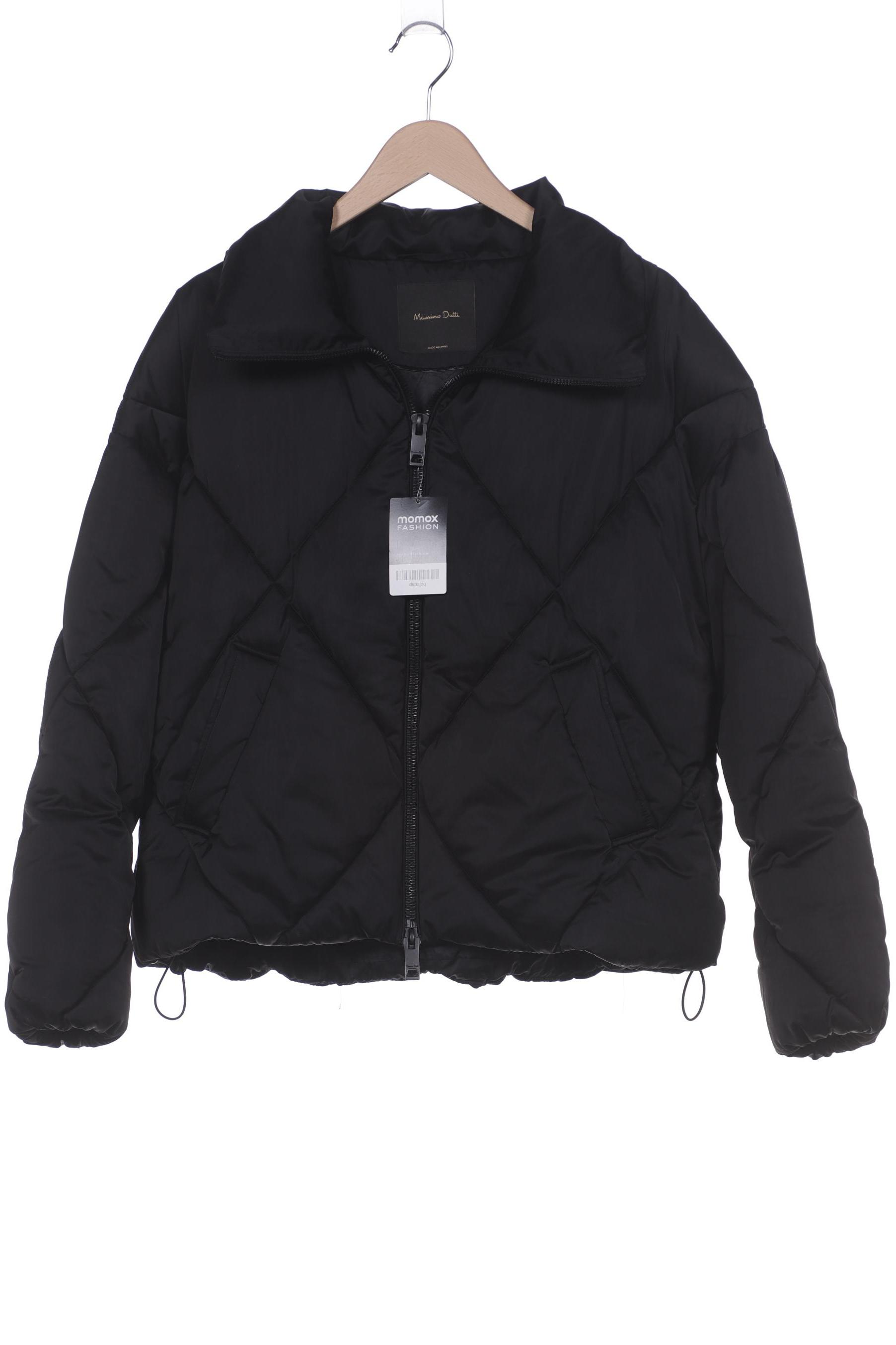 

Massimo Dutti Damen Jacke, schwarz, Gr. 42