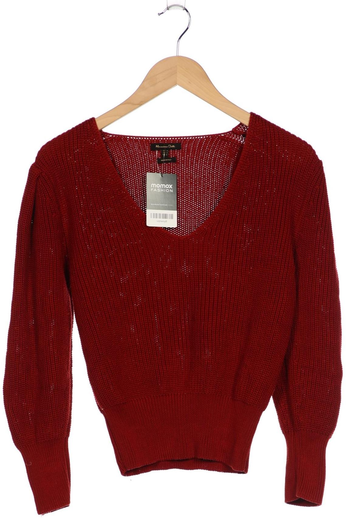 

Massimo Dutti Damen Pullover, rot, Gr. 38