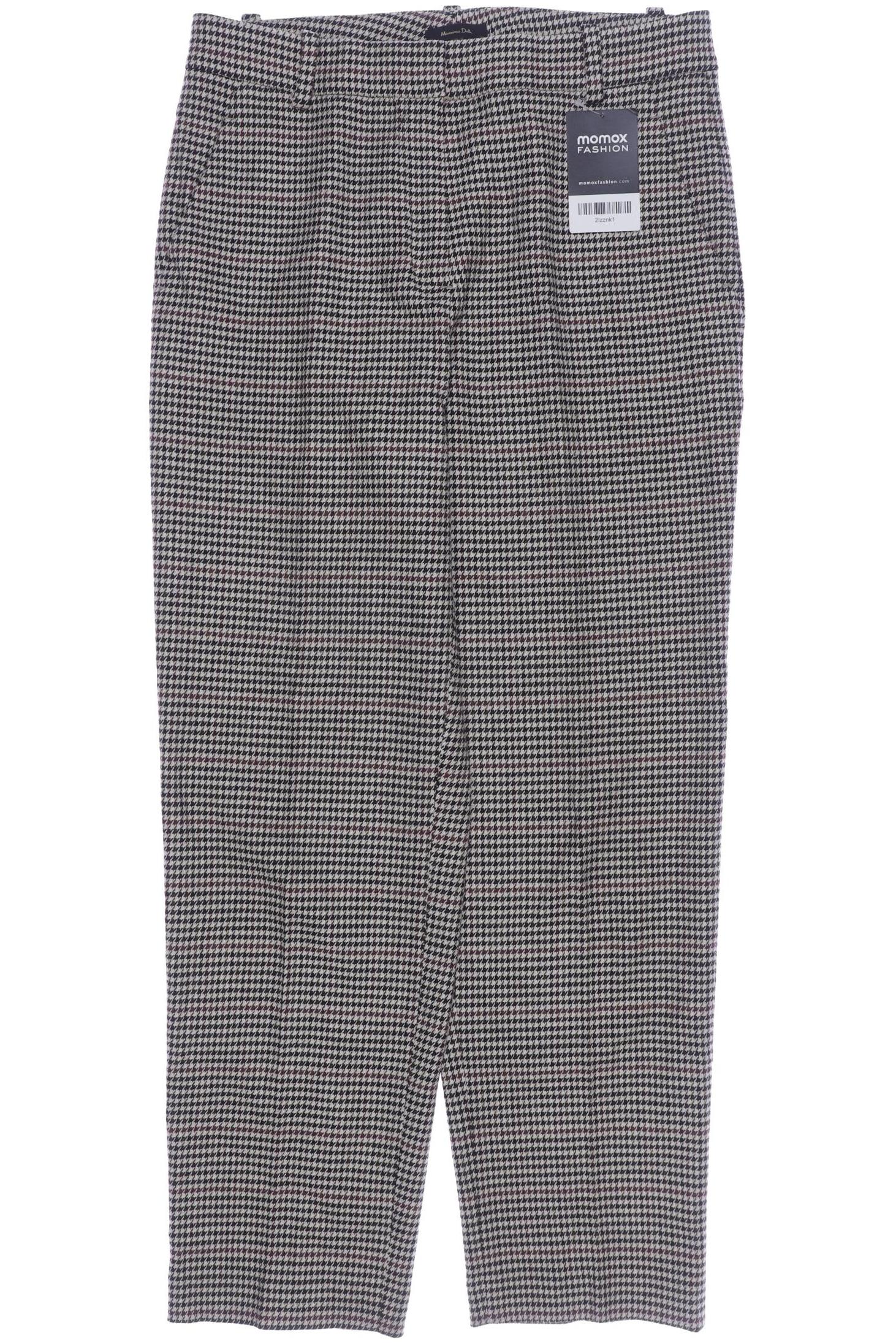 

Massimo Dutti Damen Stoffhose, grau, Gr. 36