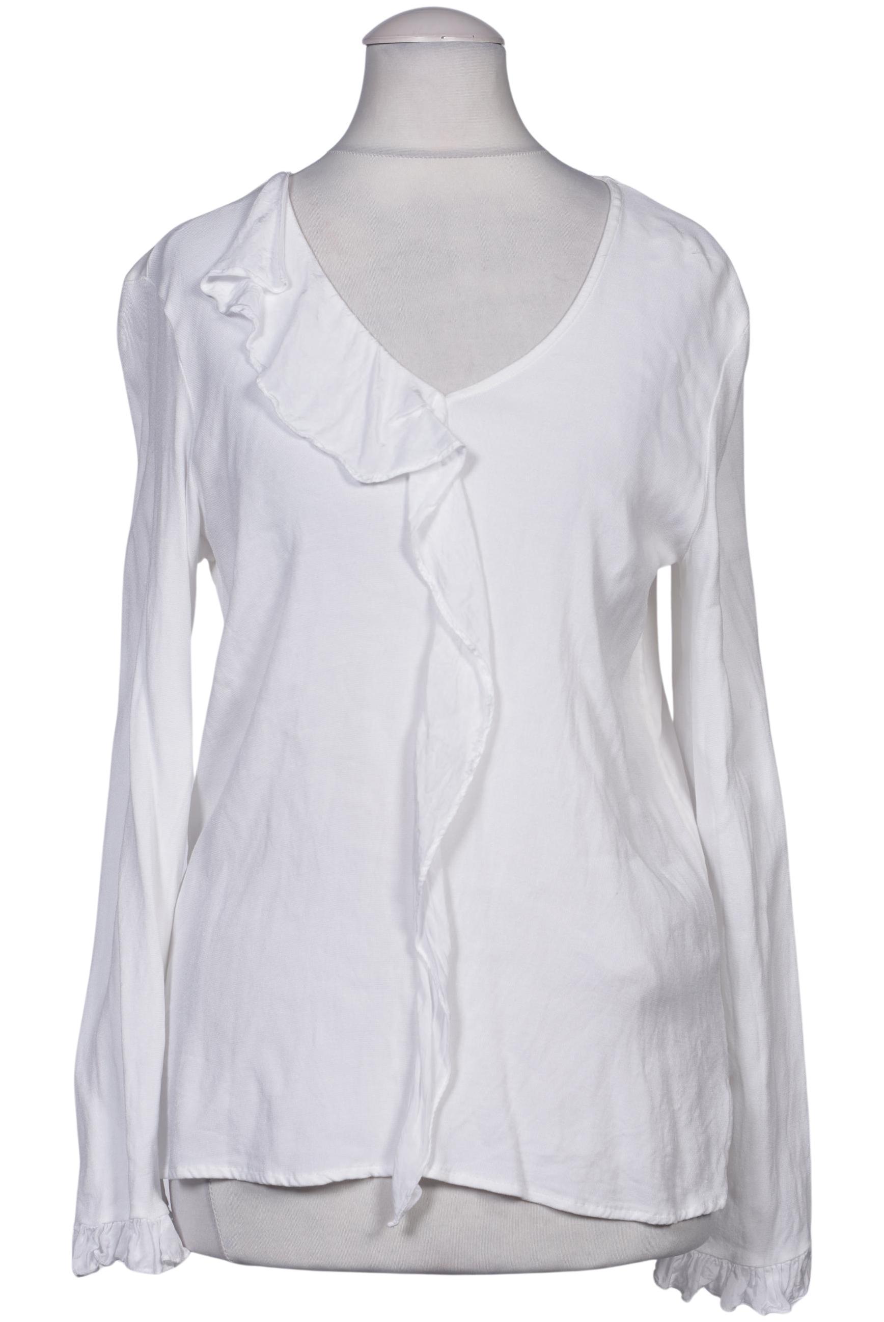 

Massimo Dutti Damen Bluse, weiß, Gr. 36