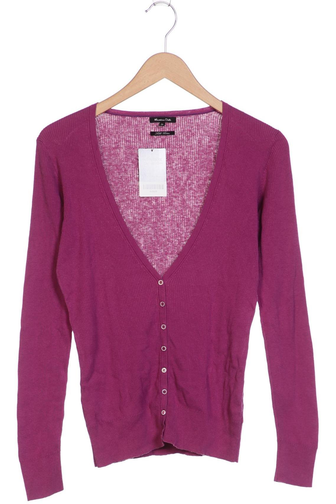 

Massimo Dutti Damen Strickjacke, flieder, Gr. 36