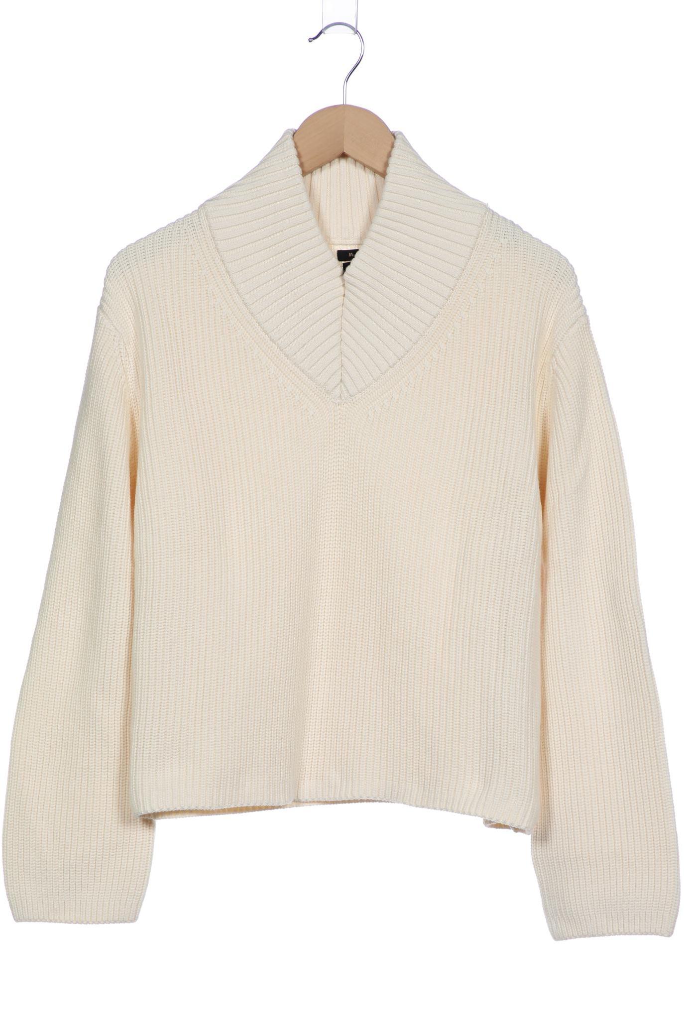 

Massimo Dutti Damen Pullover, cremeweiß, Gr. 38