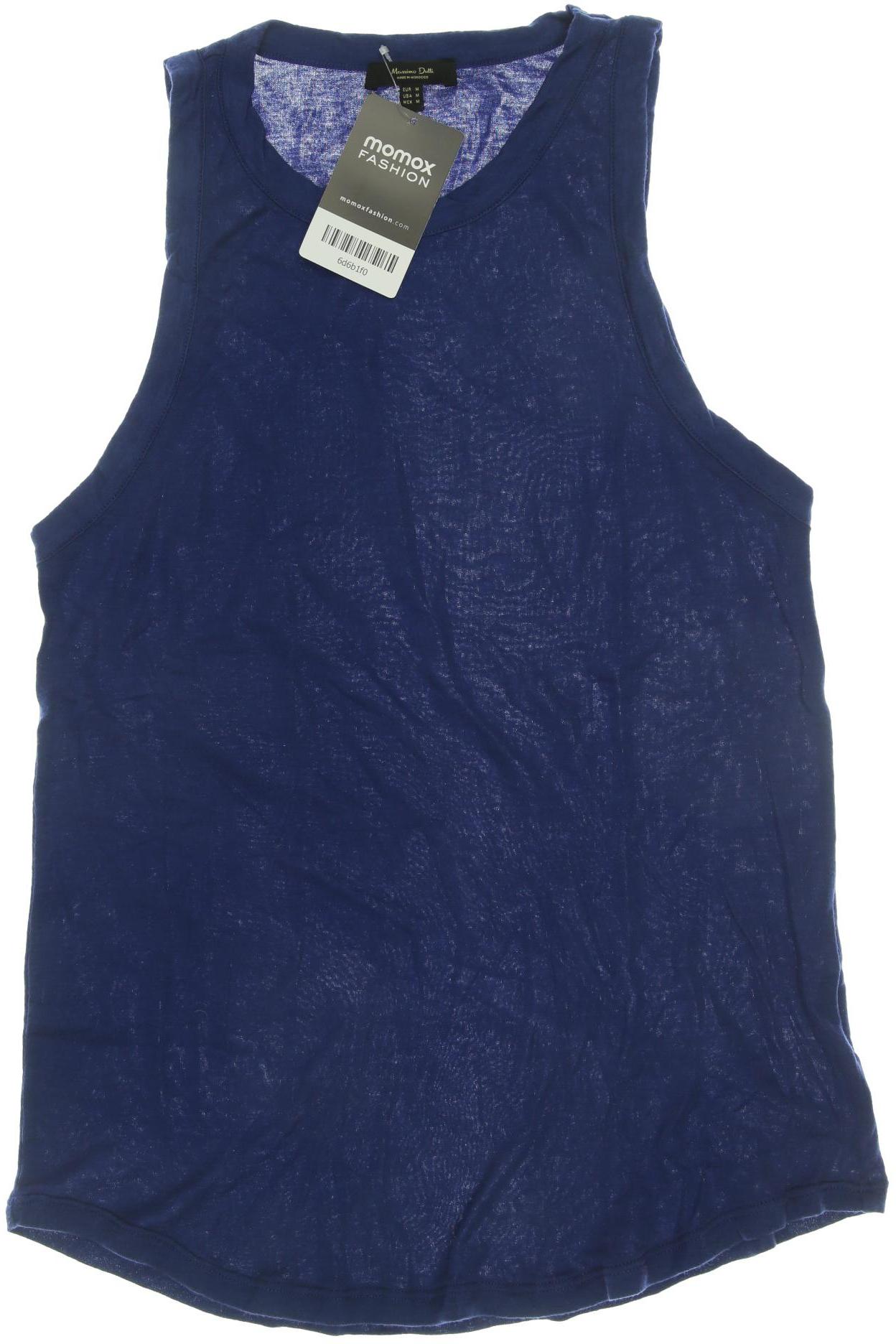 

Massimo Dutti Damen Top, blau, Gr. 38