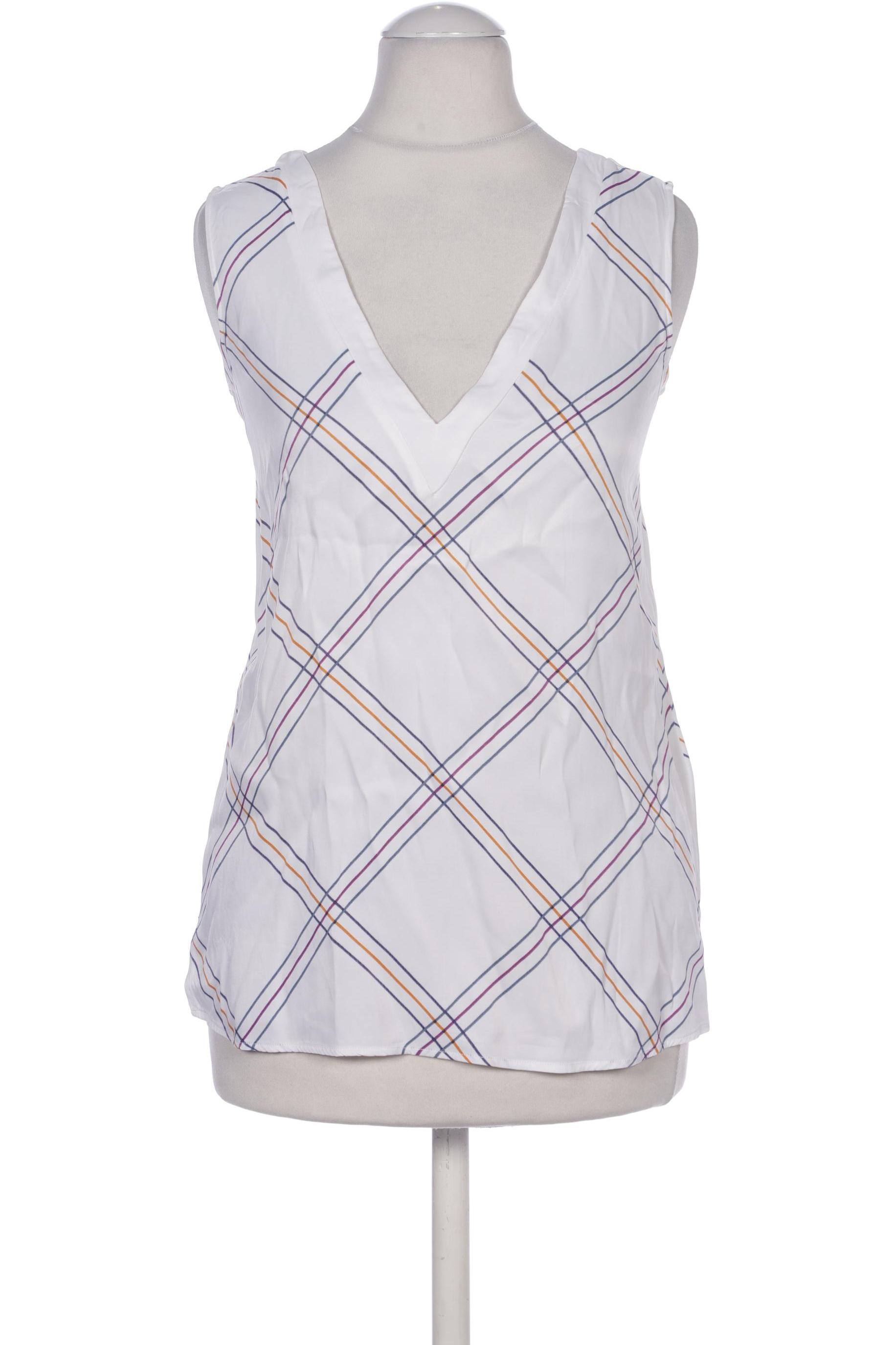 

Massimo Dutti Damen Bluse, weiß, Gr. 34