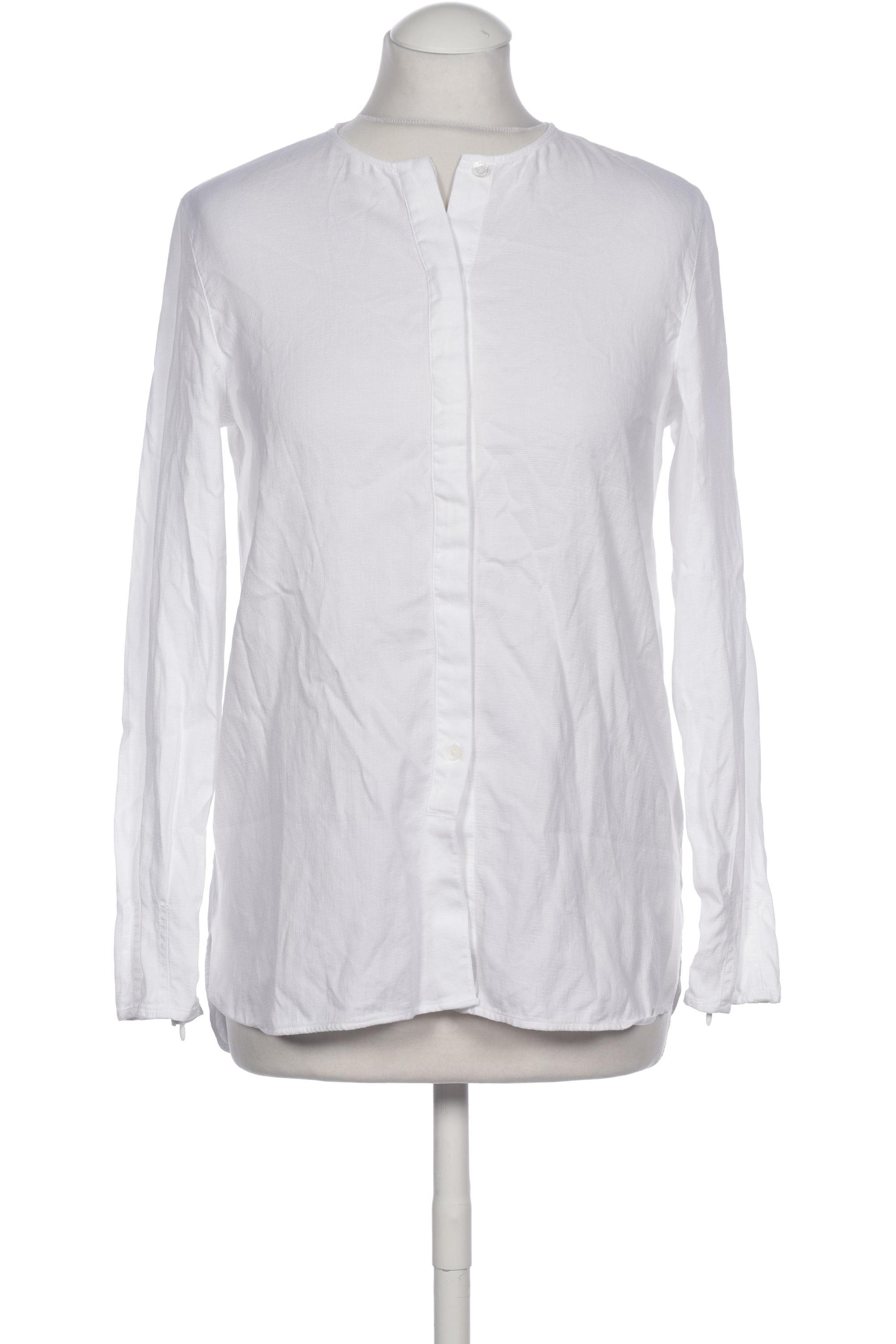 

Massimo Dutti Damen Bluse, weiß, Gr. 36