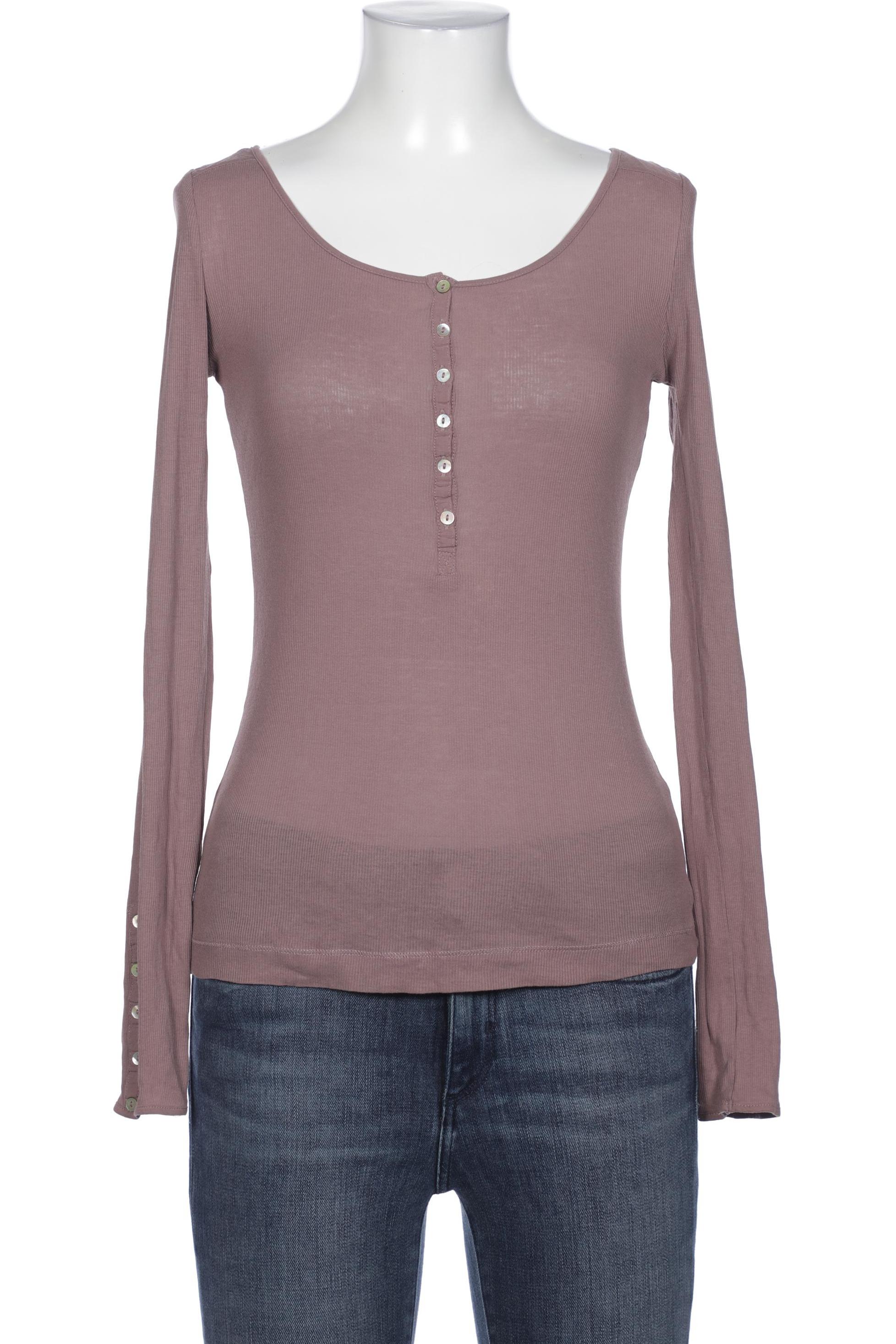 

Massimo Dutti Damen Langarmshirt, braun, Gr. 36