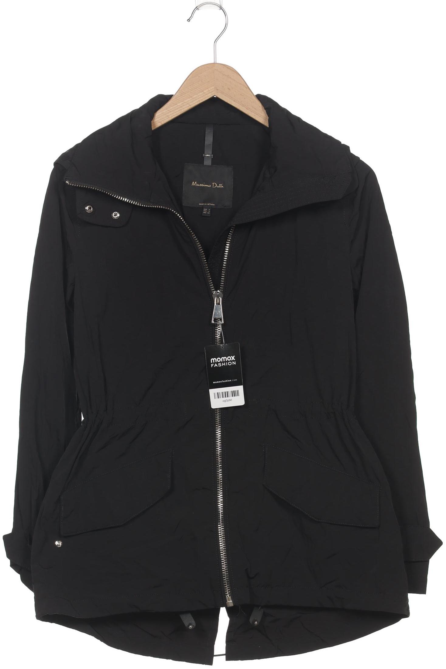 

Massimo Dutti Damen Jacke, schwarz, Gr. 36