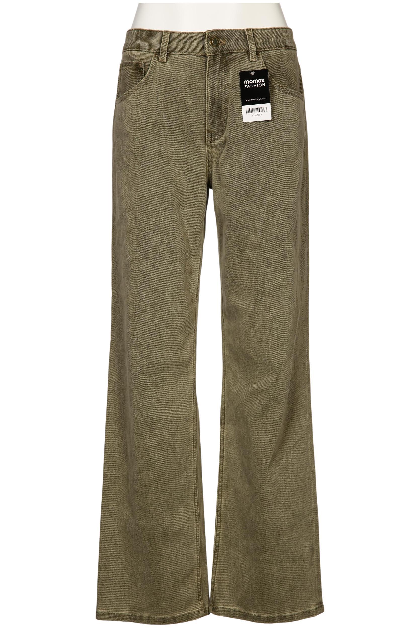 

Massimo Dutti Damen Stoffhose, grün, Gr. 28