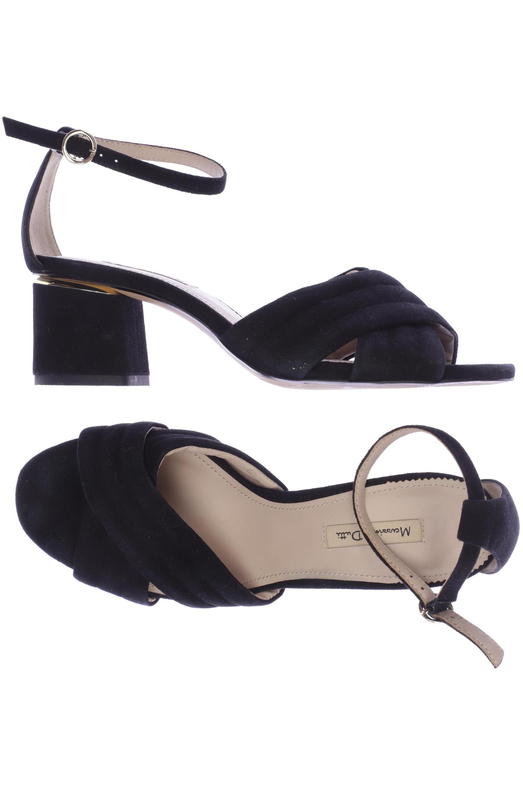 

Massimo Dutti Damen Sandale, schwarz, Gr. 38