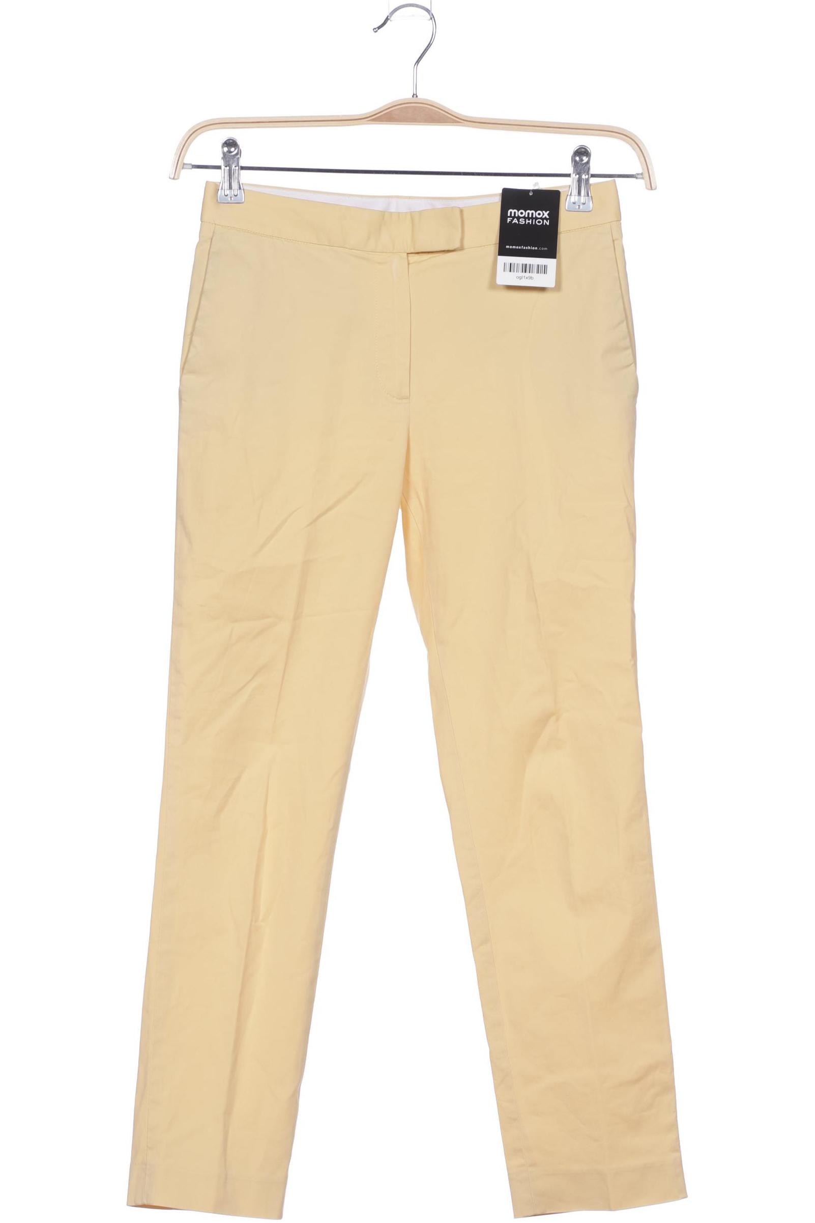 

Massimo Dutti Damen Stoffhose, gelb, Gr. 28