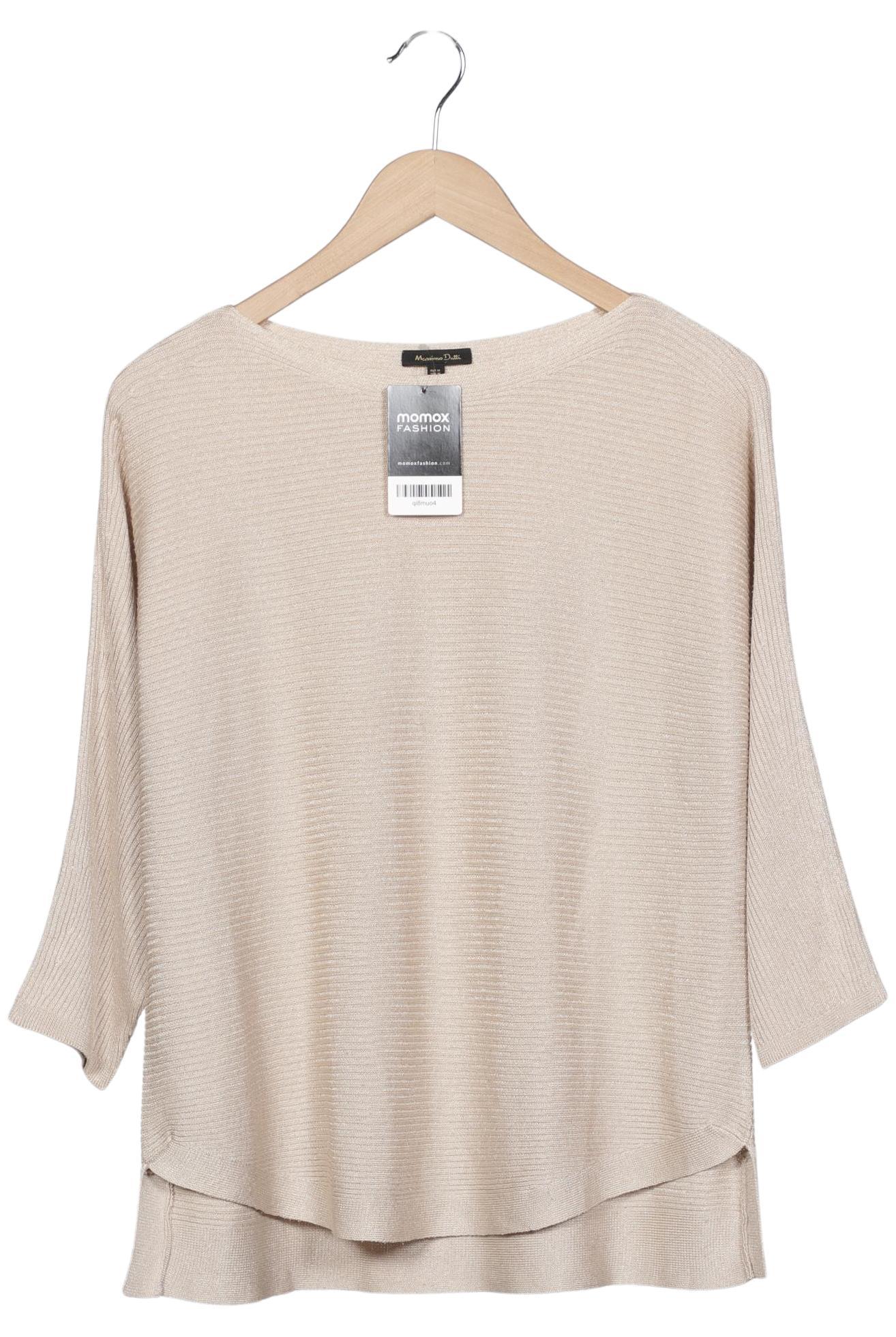 

Massimo Dutti Damen Pullover, beige, Gr. 38