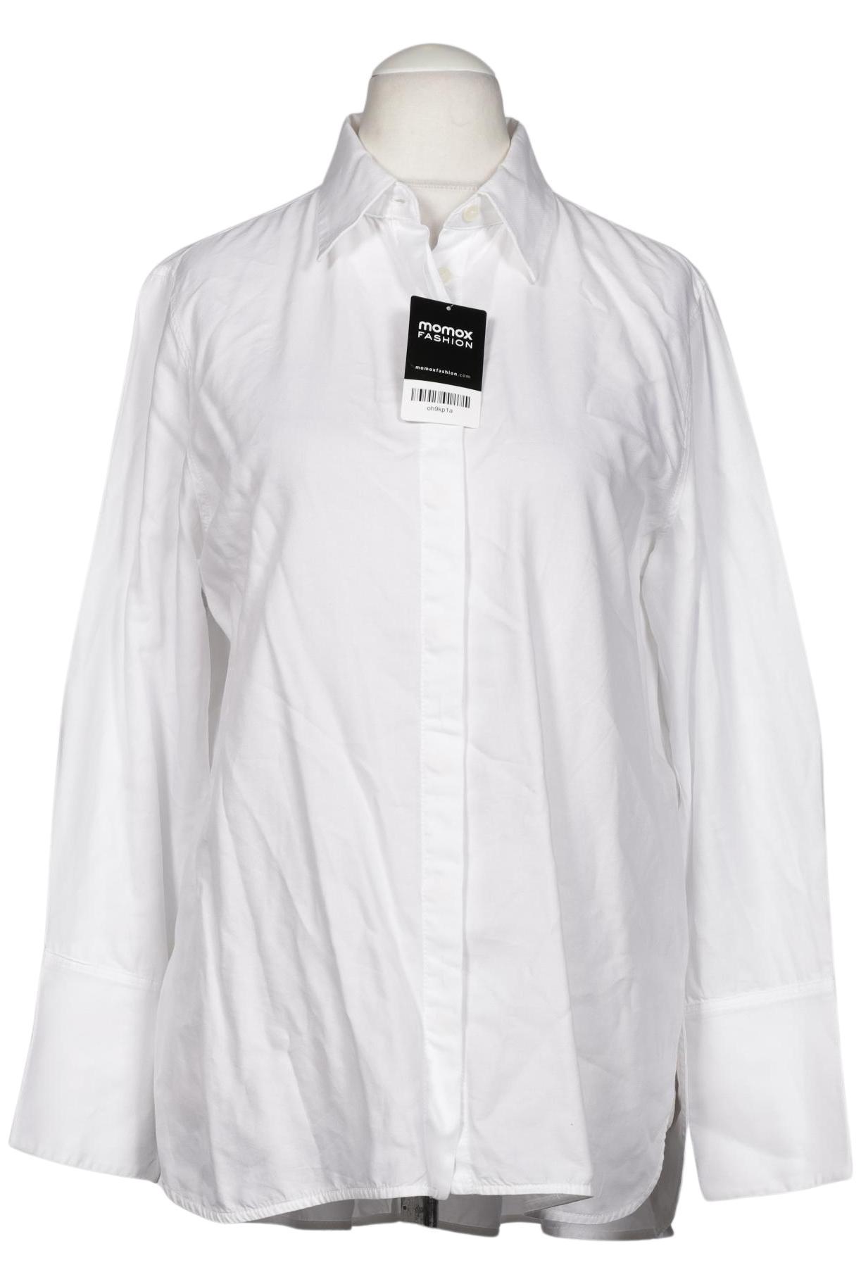 

Massimo Dutti Damen Bluse, weiß, Gr. 40