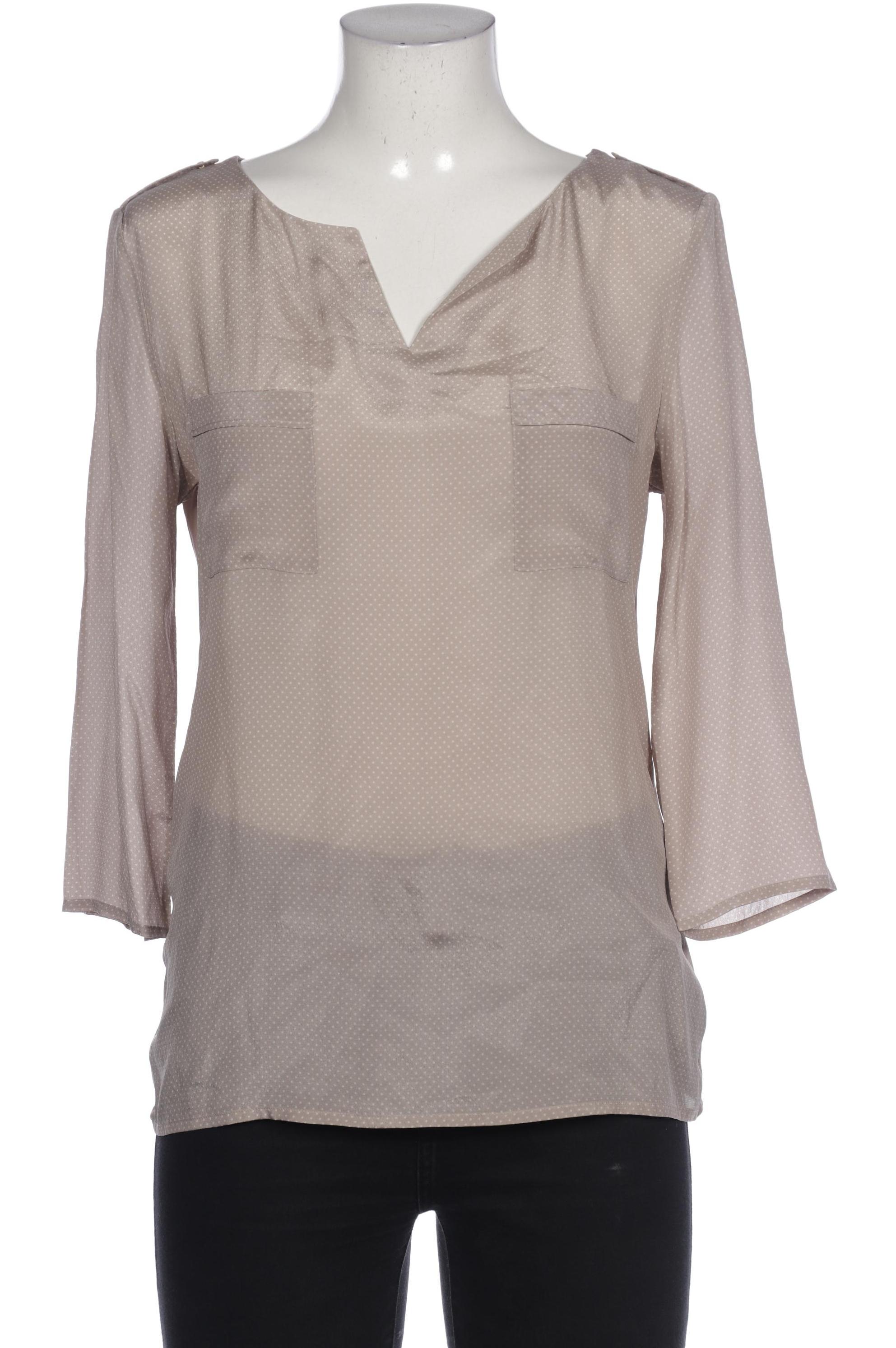 

Massimo Dutti Damen Langarmshirt, beige, Gr. 42